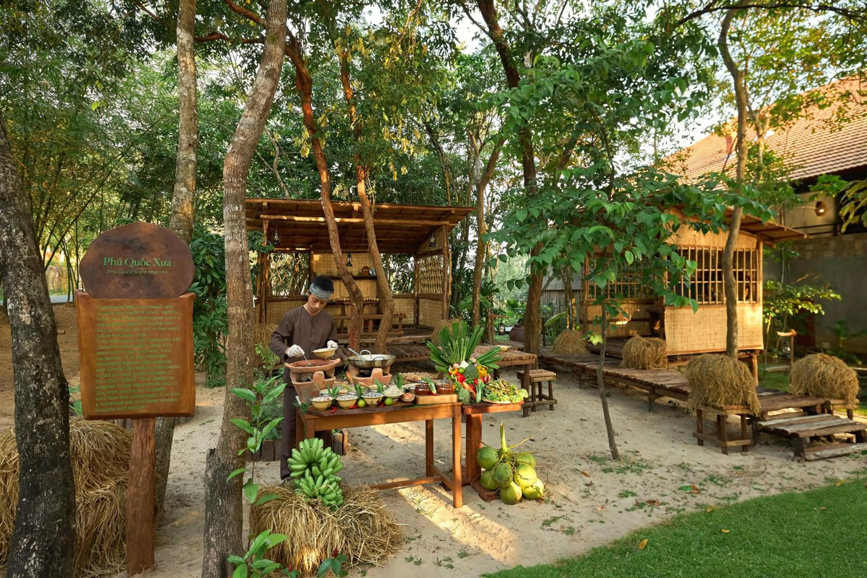 Dining area in Green Bay Phu Quoc Resort & Spa