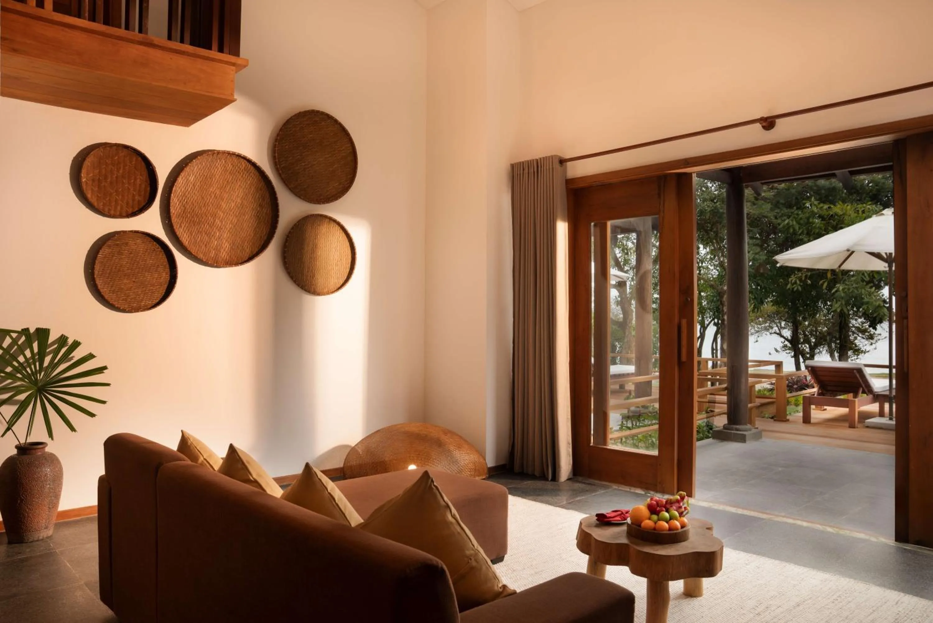 Living room in Green Bay Phu Quoc Resort & Spa