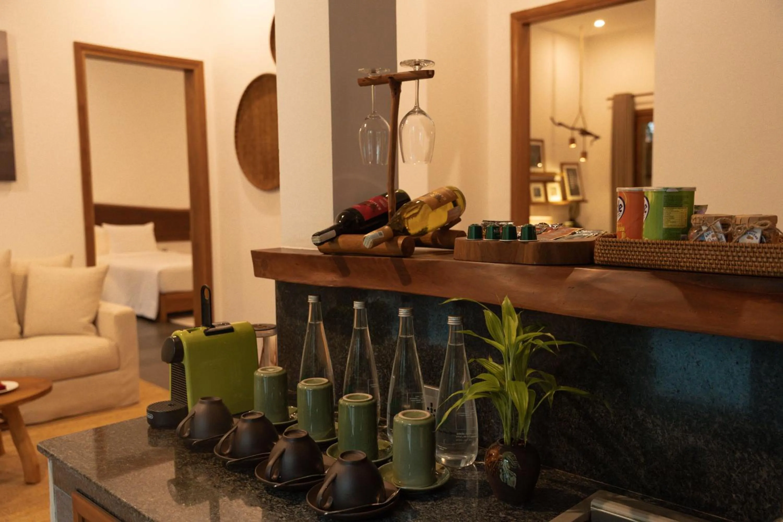 Living room in Green Bay Phu Quoc Resort & Spa