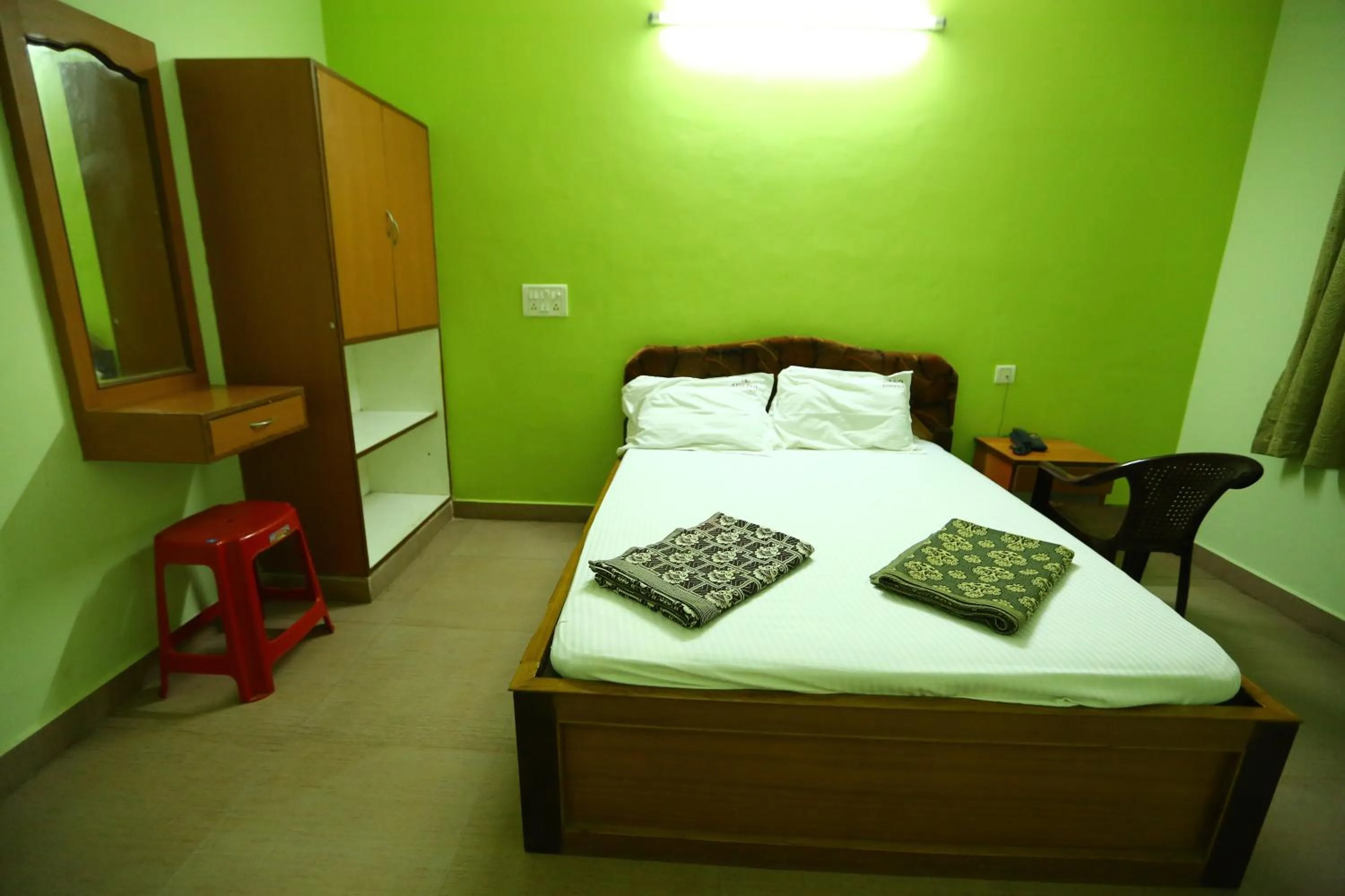 Bedroom, Bed in Abirami Residency