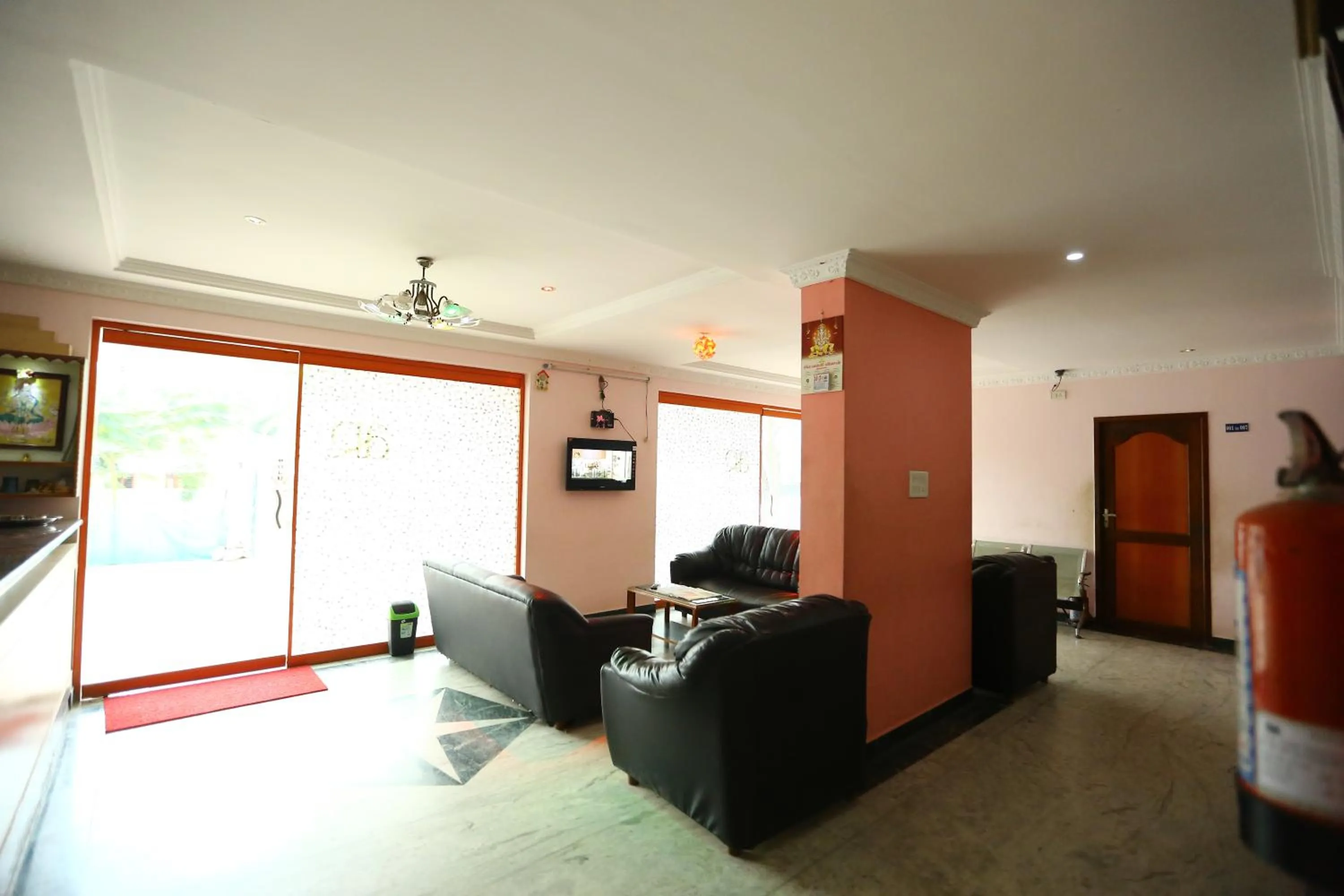 Lobby or reception in Abirami Residency