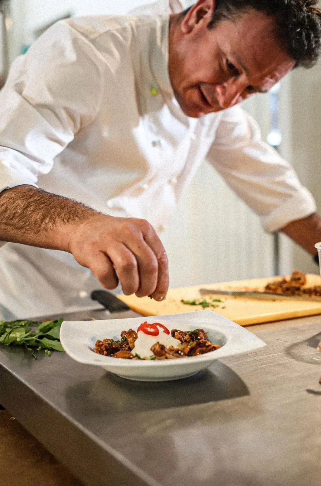 Restaurant/places to eat in Quindeloma Art Hotel & Gallery