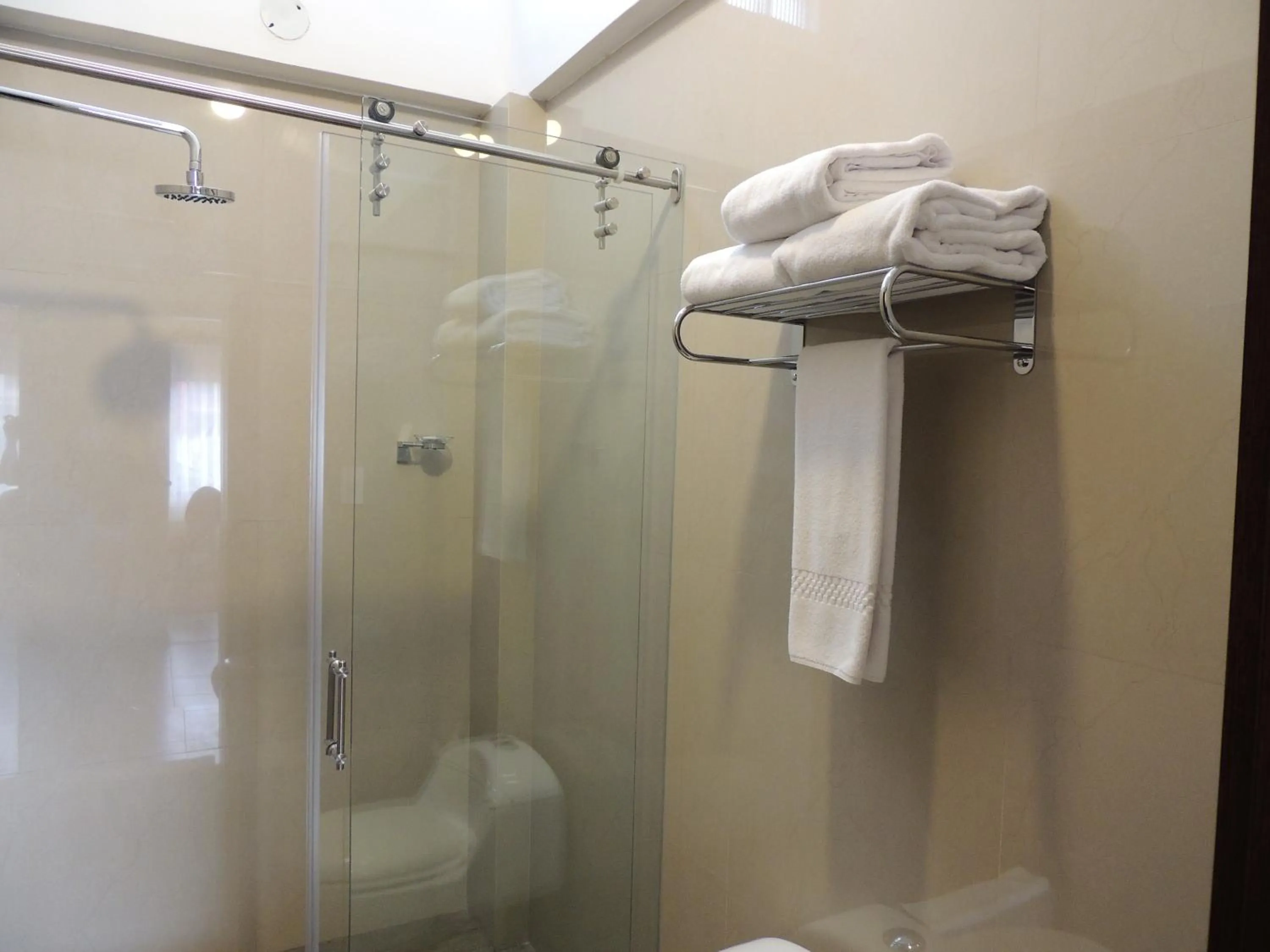 Shower in Quindeloma Art Hotel & Gallery