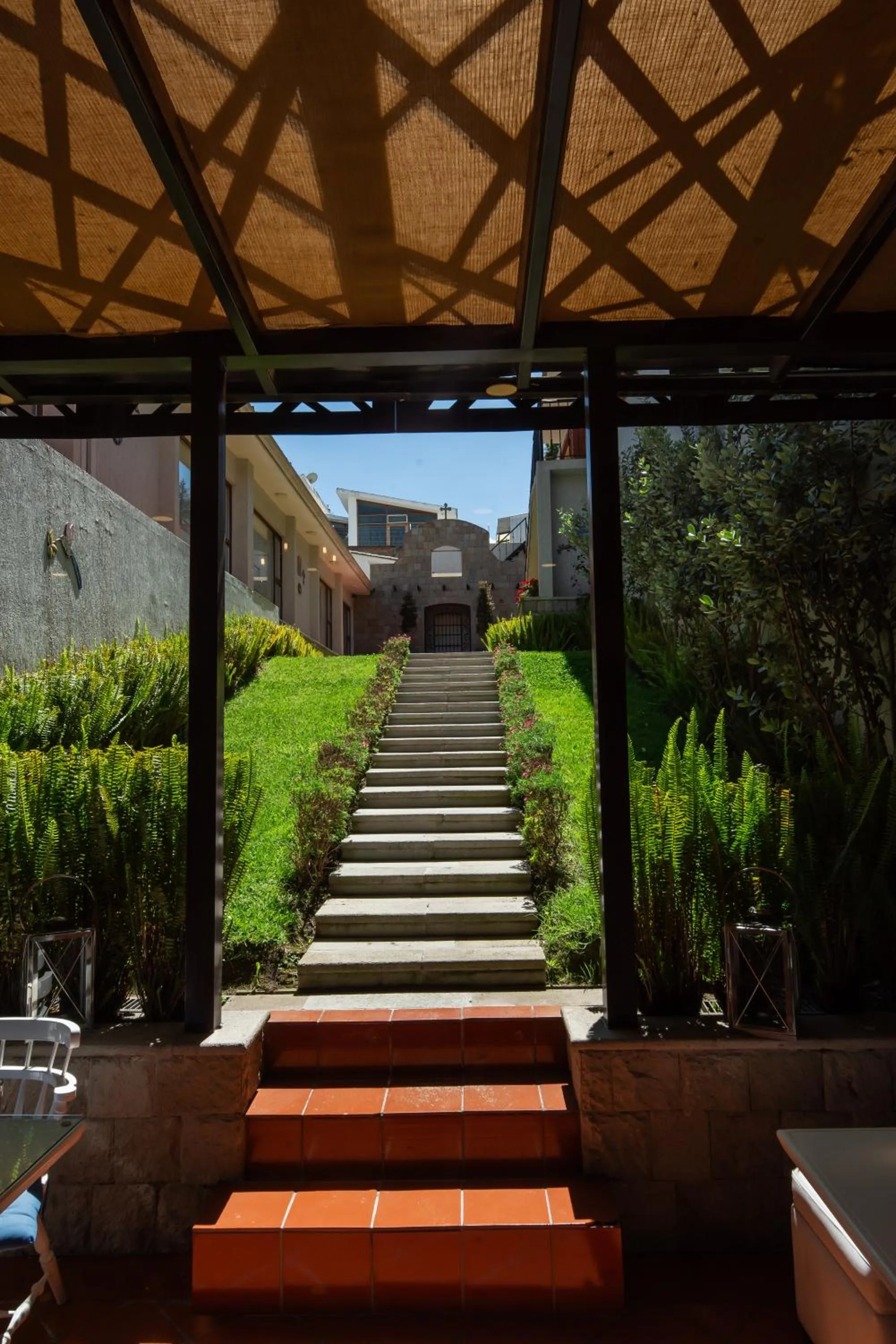 Garden in Quindeloma Art Hotel & Gallery