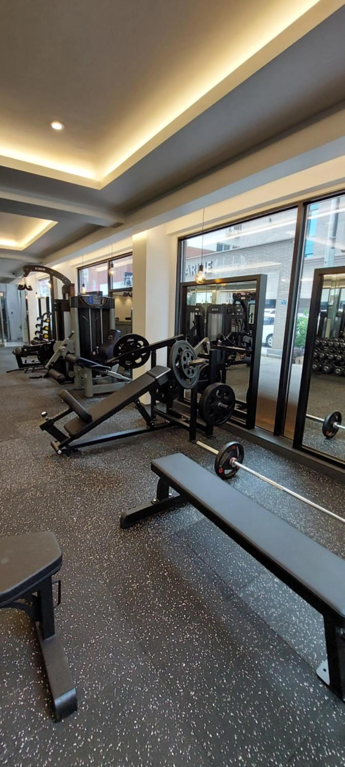 Fitness centre/facilities in Seosan Aria Hotel