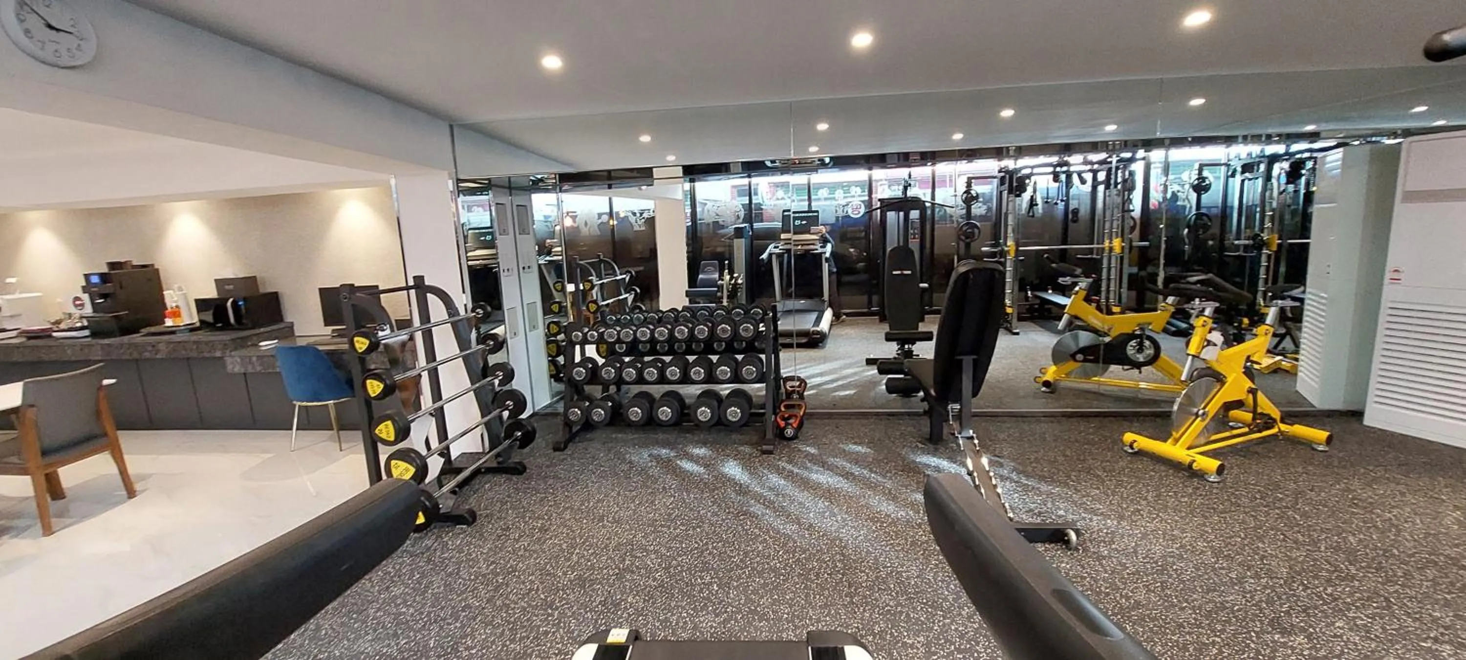 Fitness centre/facilities in Seosan Aria Hotel