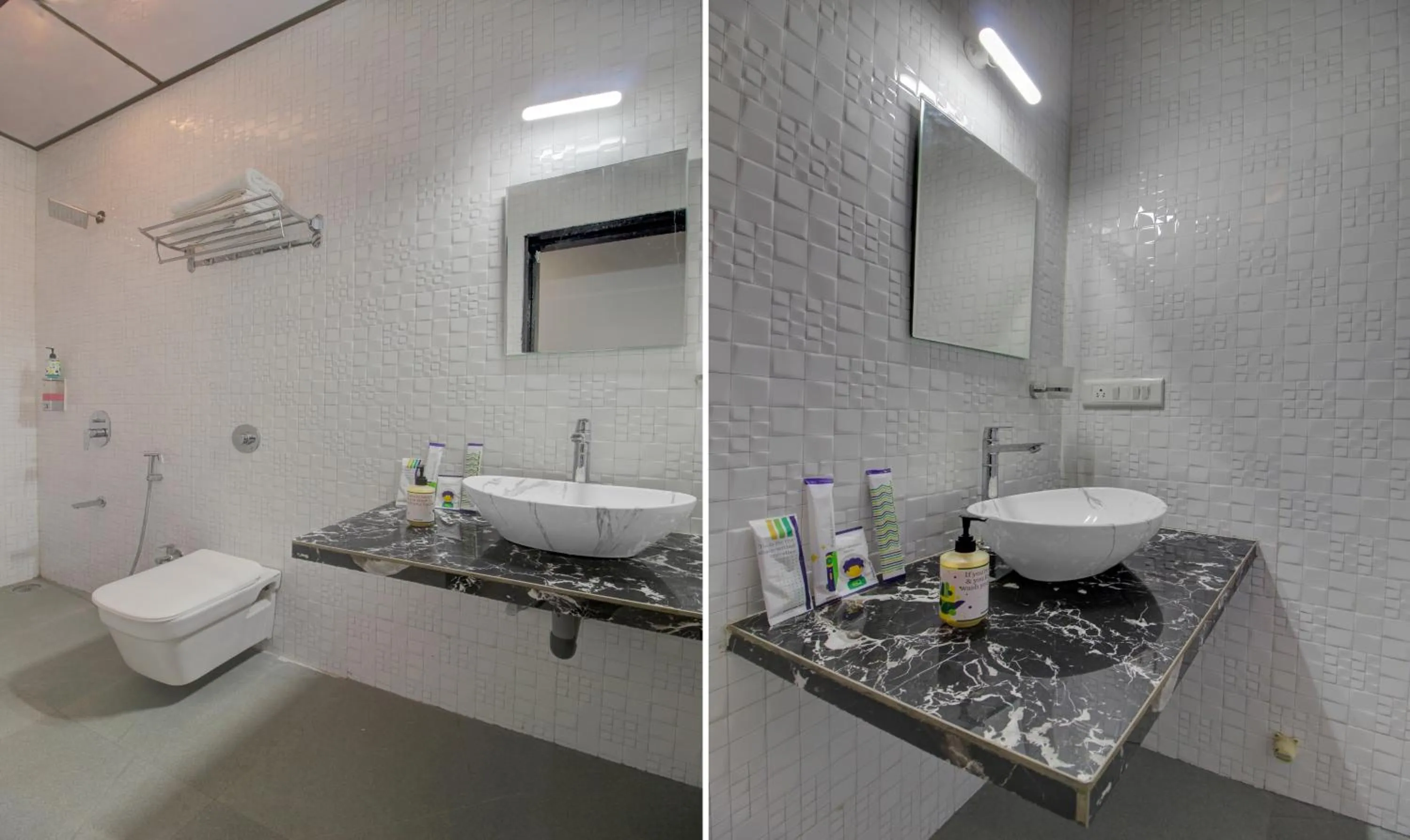 Bathroom in Treebo Jeevan Village