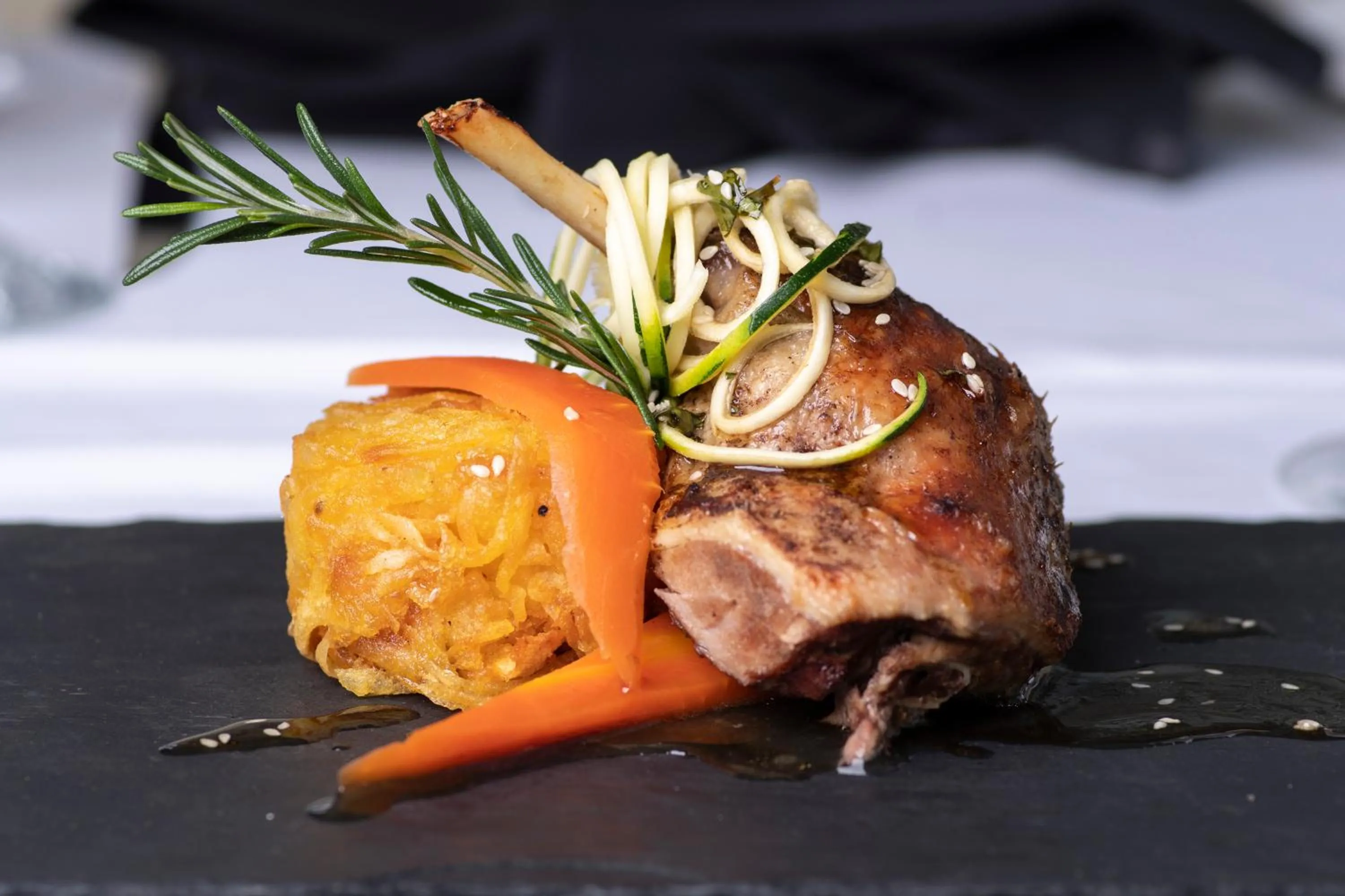 Restaurant/places to eat in Astley Bank Hotel