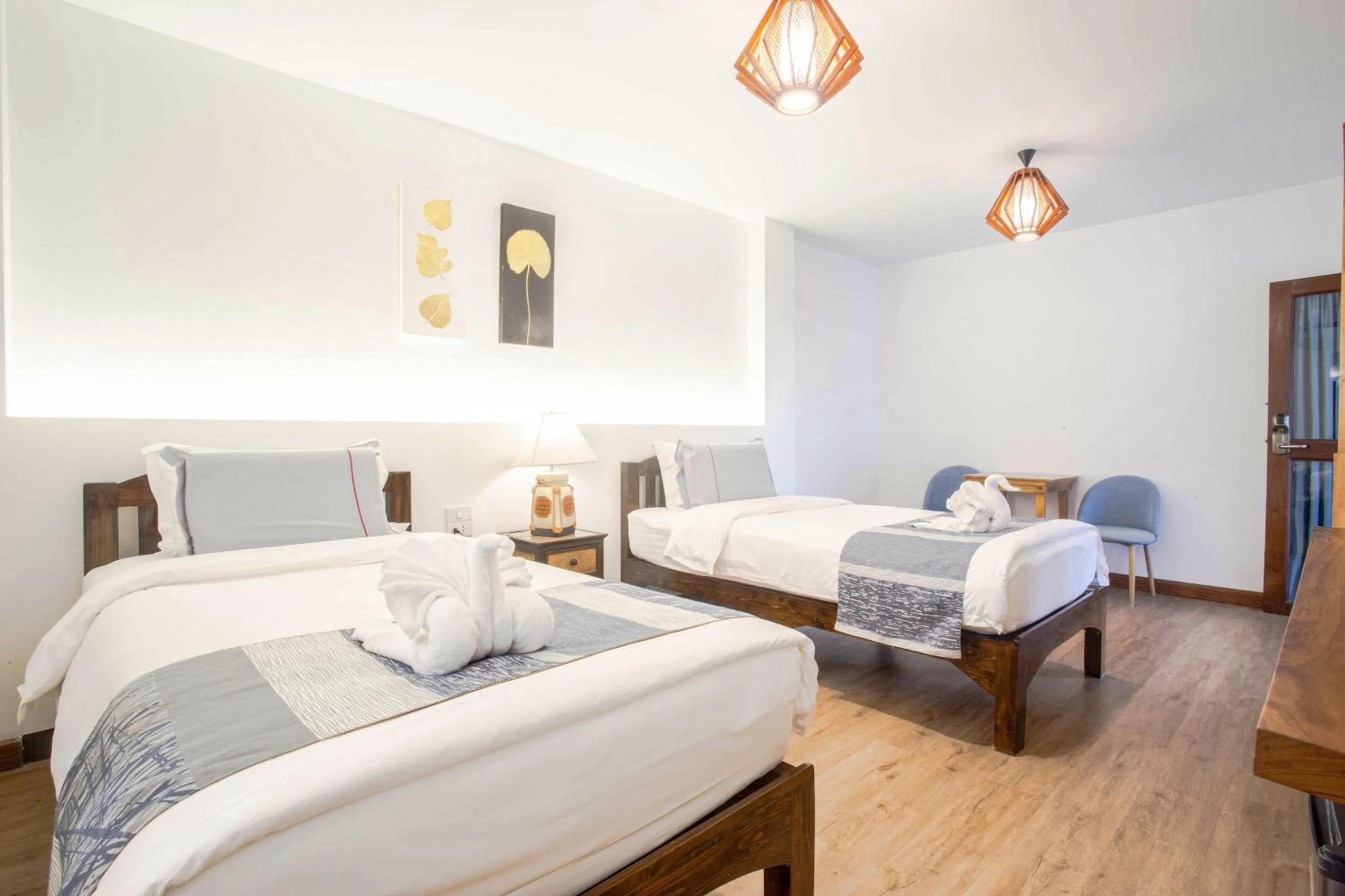 Bed in Hetai Boutique Hotel