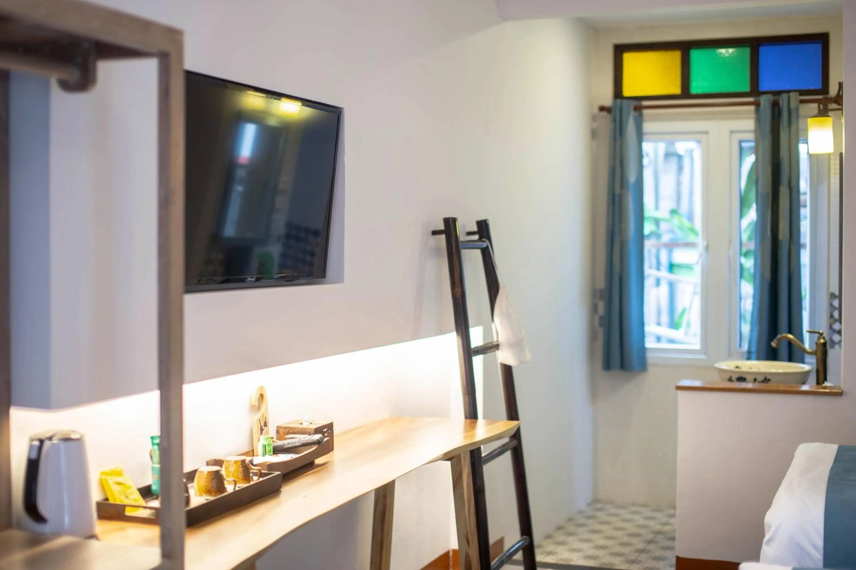 Bed in Hetai Boutique Hotel