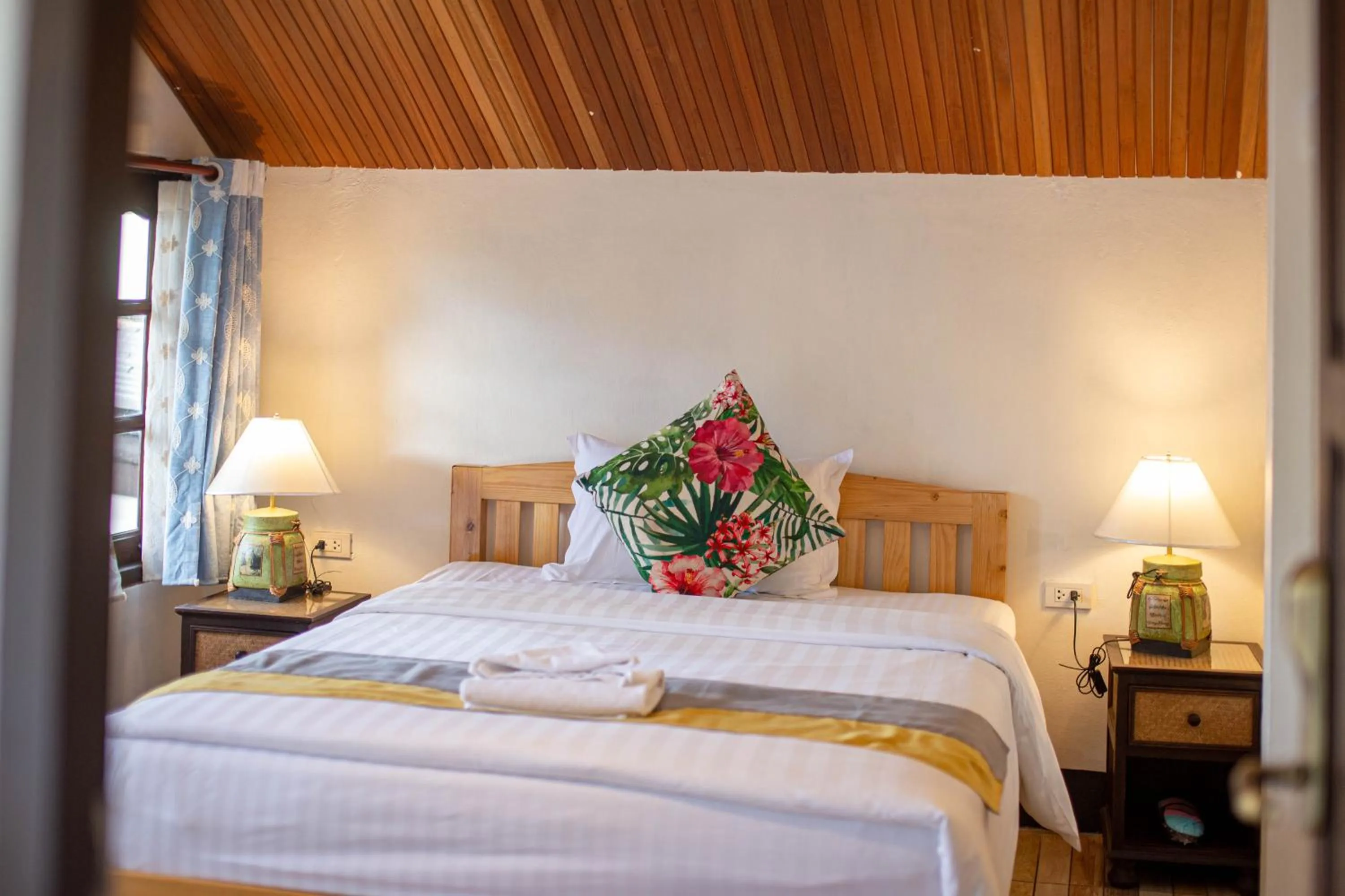 Bed in Hetai Boutique Hotel