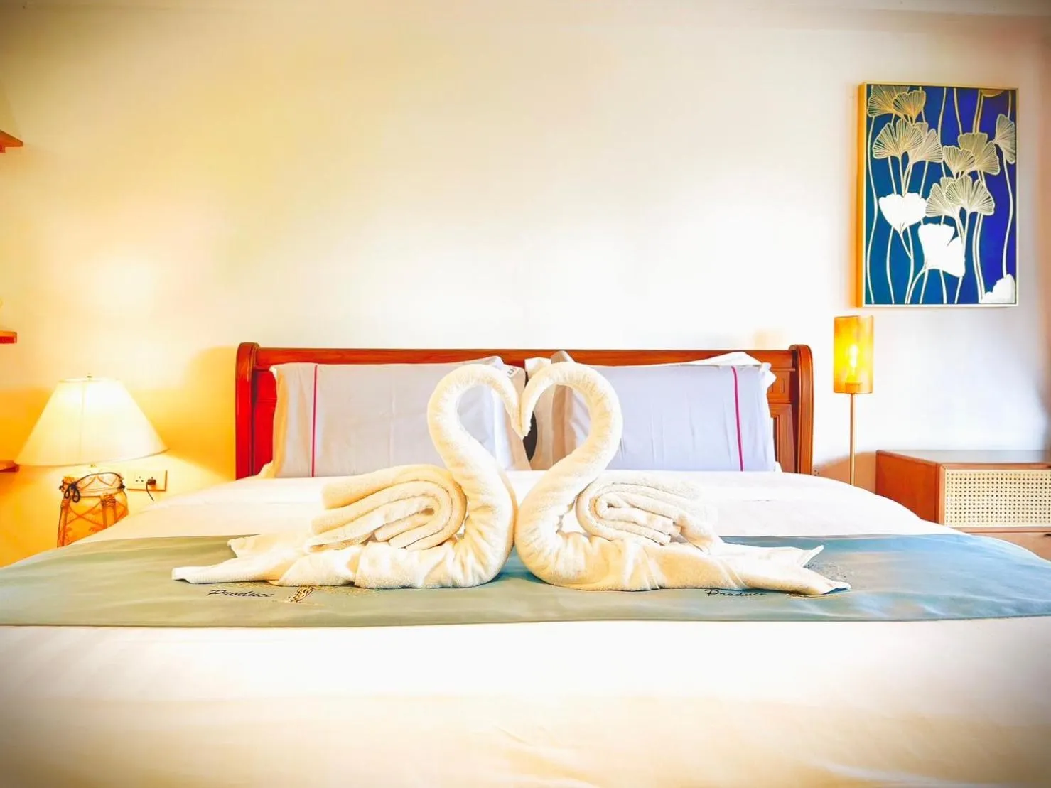 Bed in Hetai Boutique Hotel