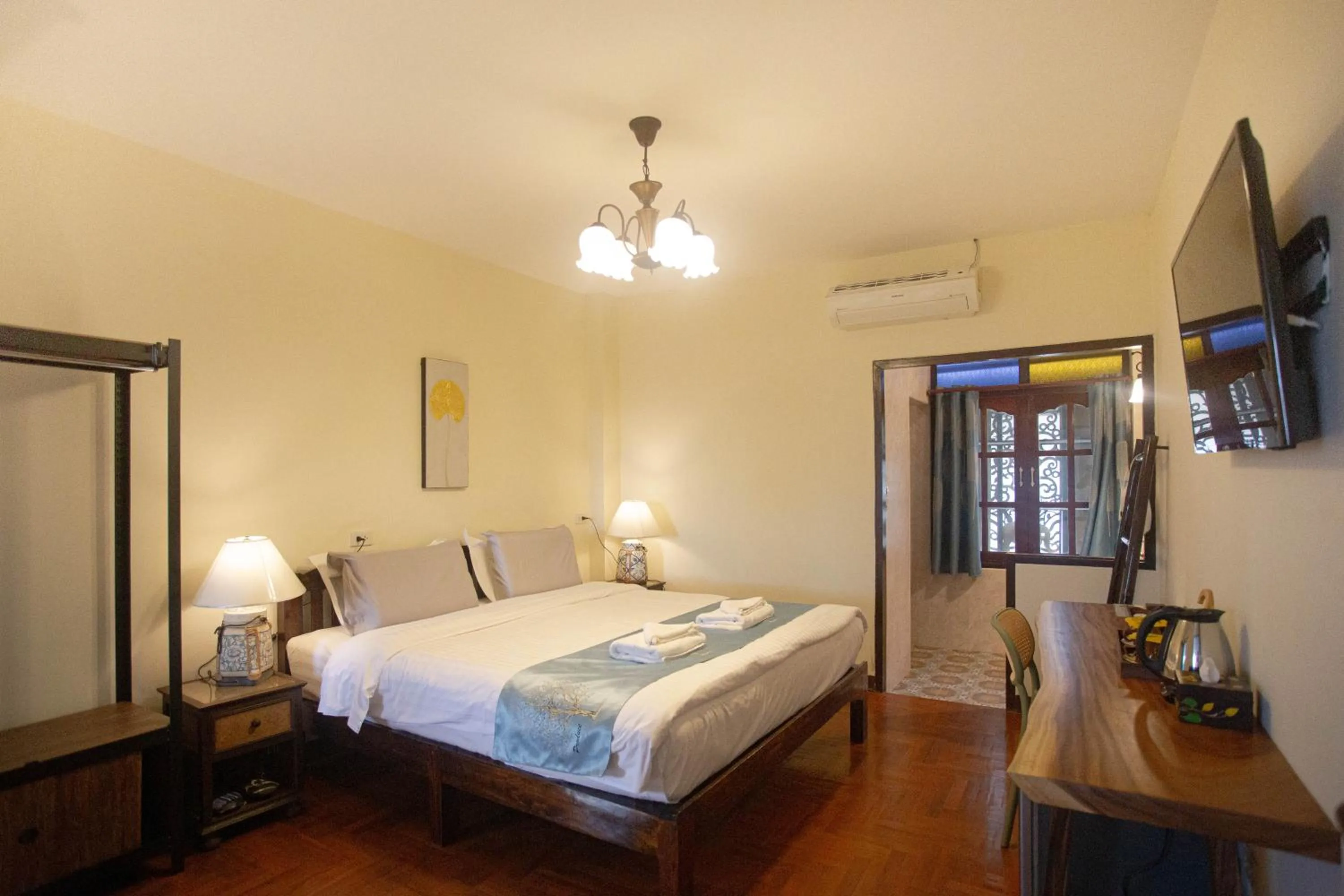 Bed in Hetai Boutique Hotel