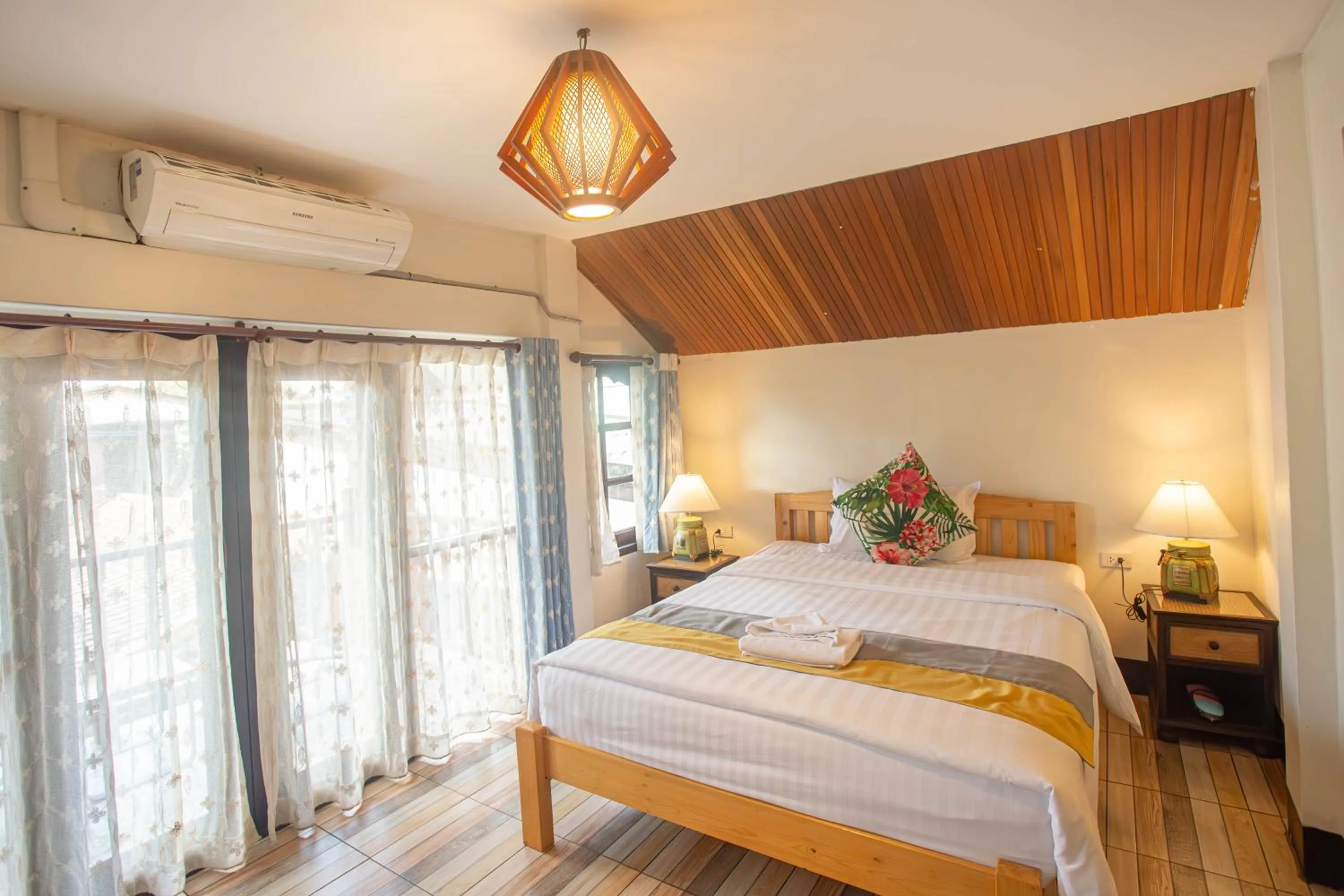 Bed in Hetai Boutique Hotel