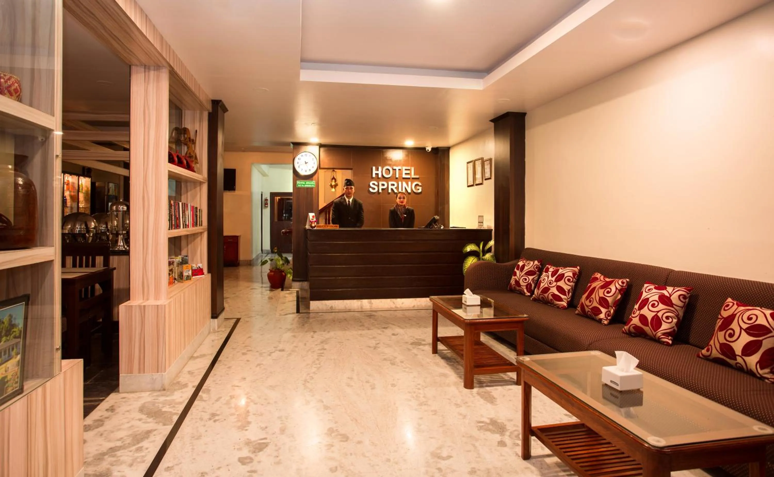 Lobby or reception in Hotel Spring