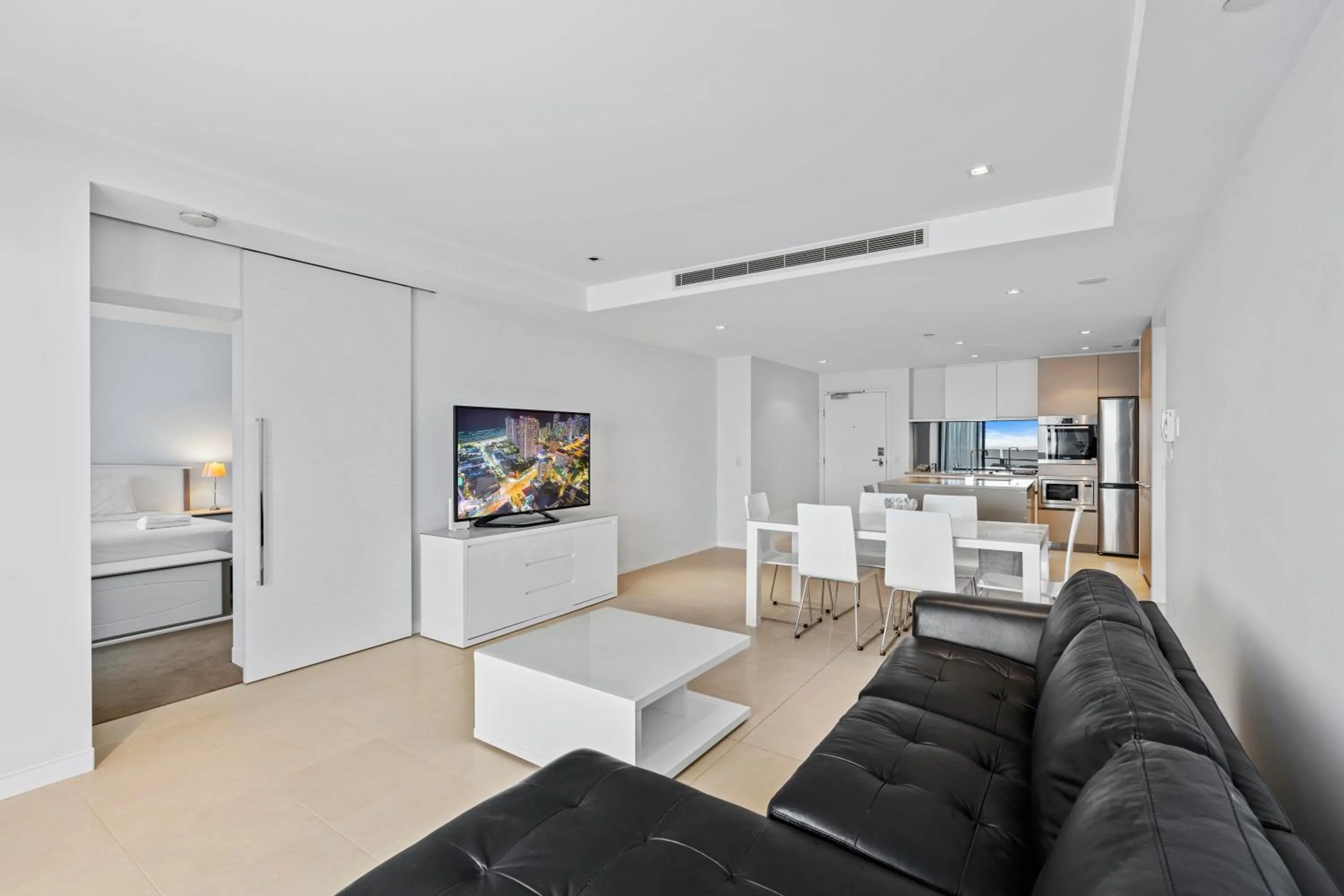 Living room in Soul on the Esplanade - HR Surfers Paradise