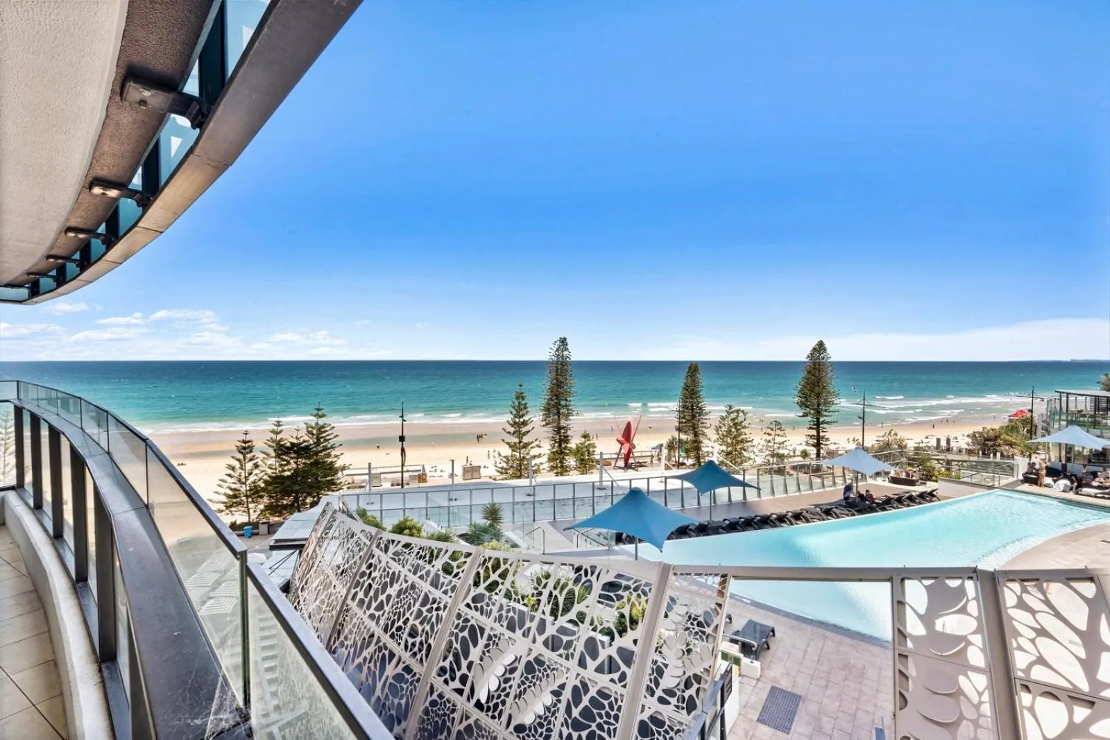 Balcony/Terrace in Soul on the Esplanade - HR Surfers Paradise