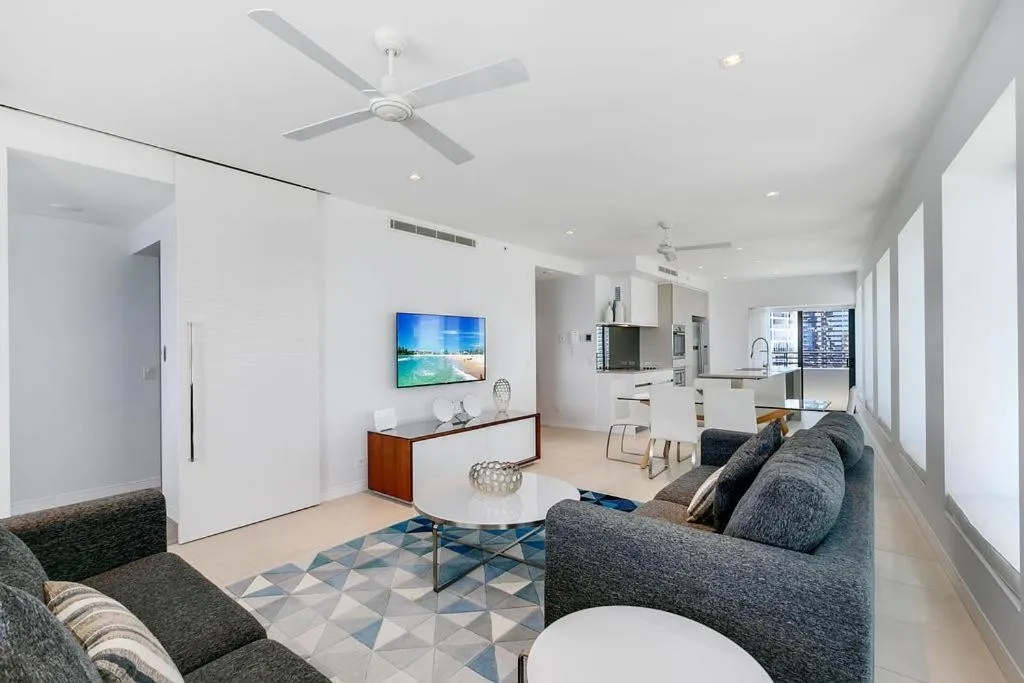 Living room in Soul on the Esplanade - HR Surfers Paradise