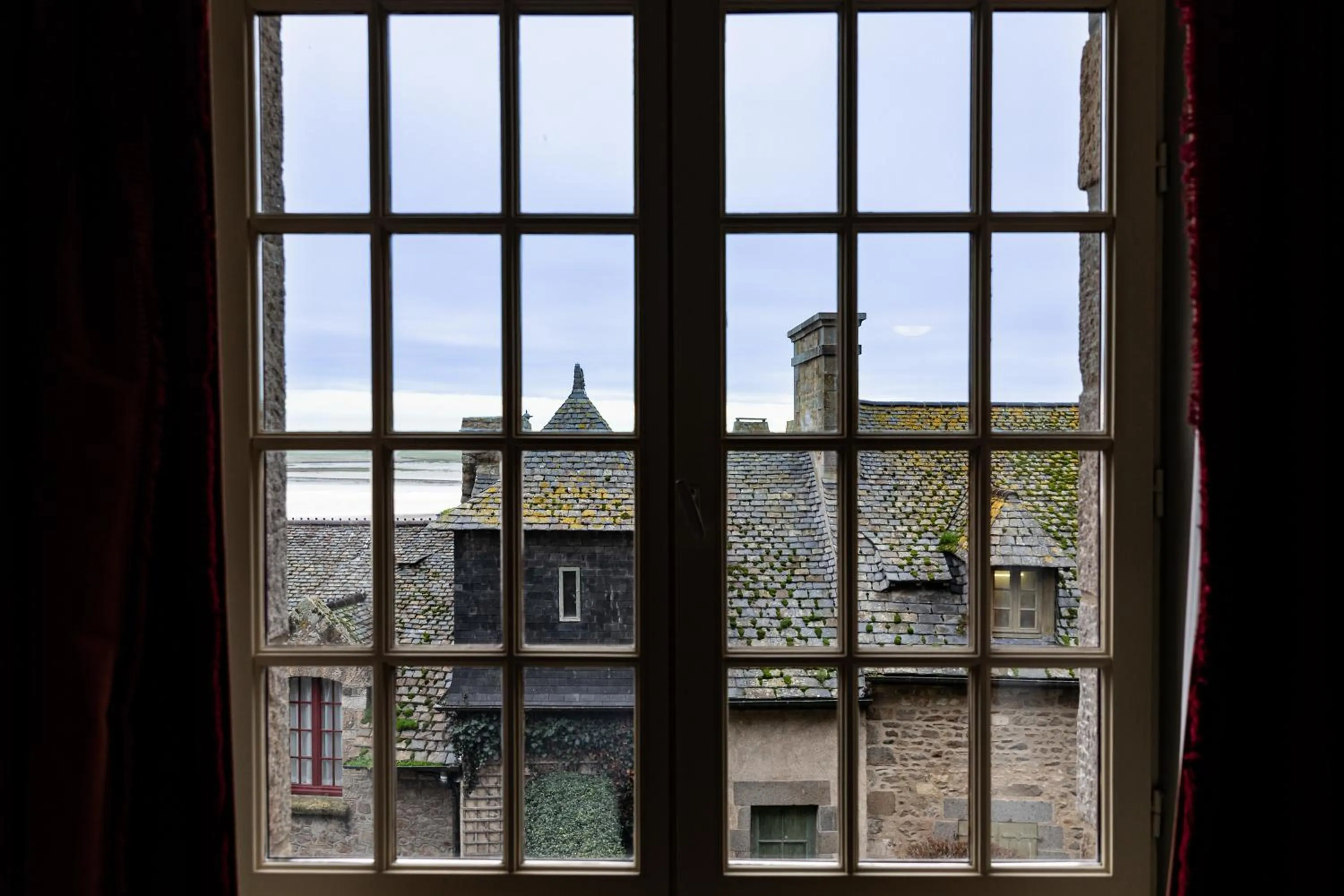 View (from property/room) in La Mère Poulard