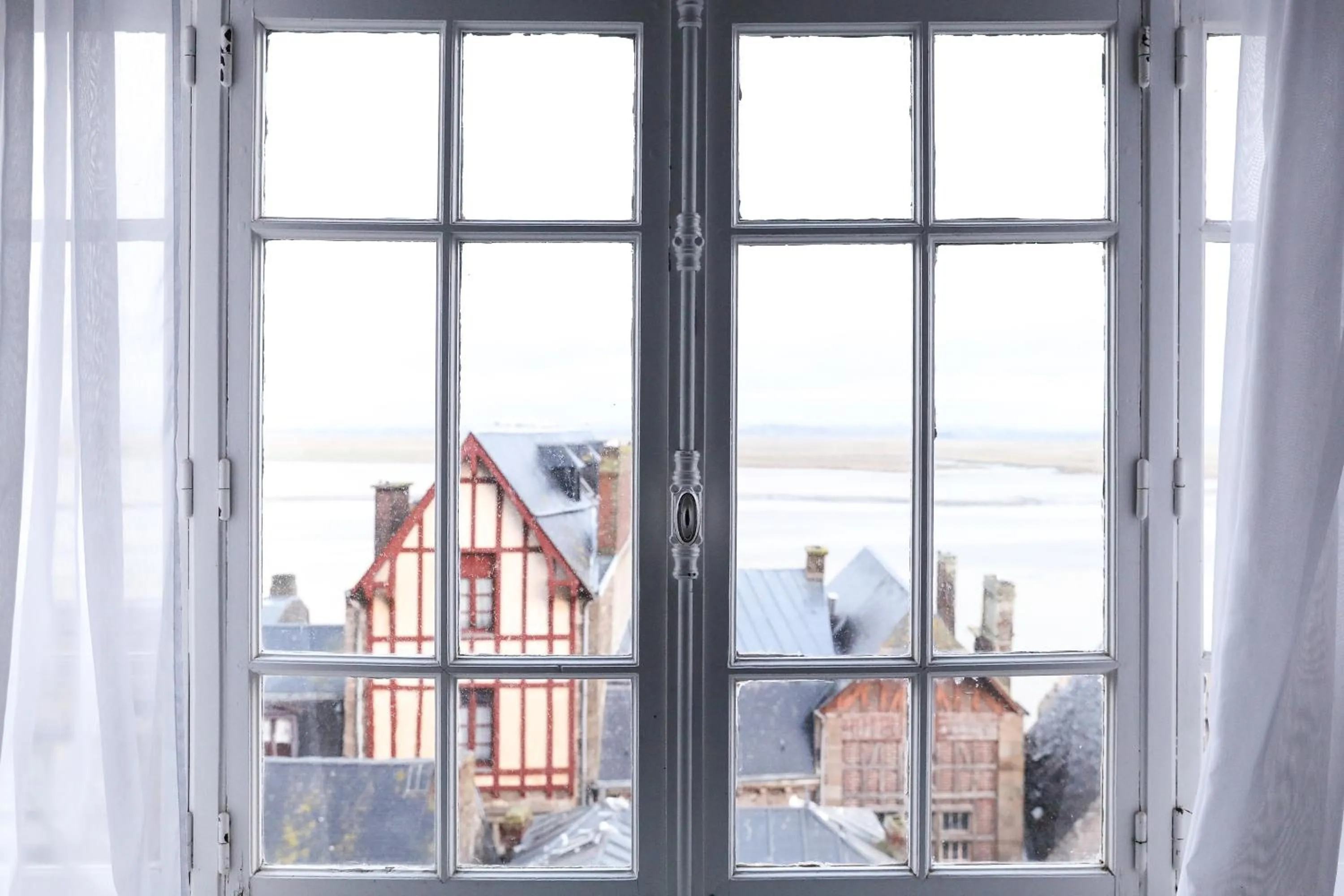 Sea view in La Mère Poulard