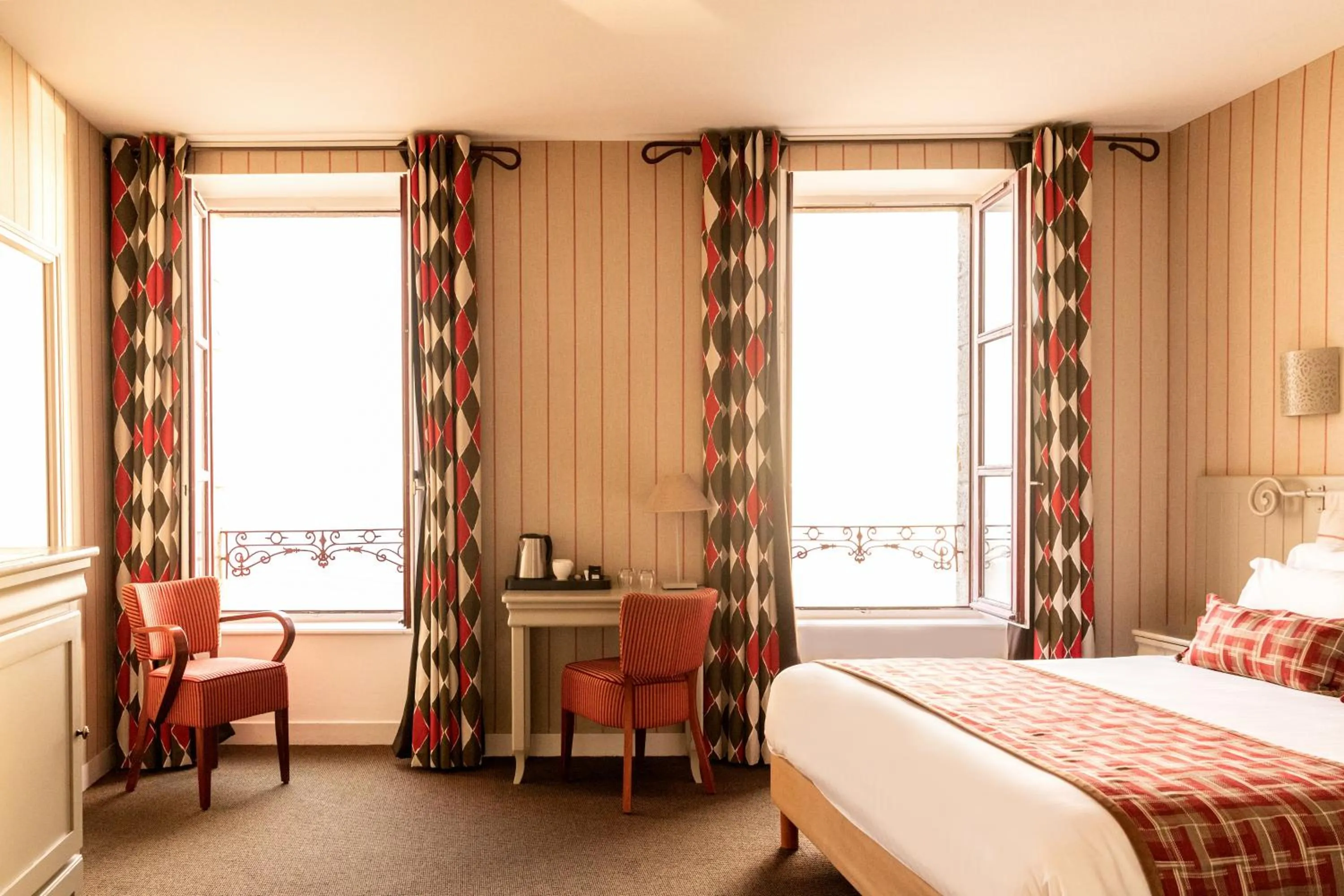 Bedroom, Bed in La Mère Poulard