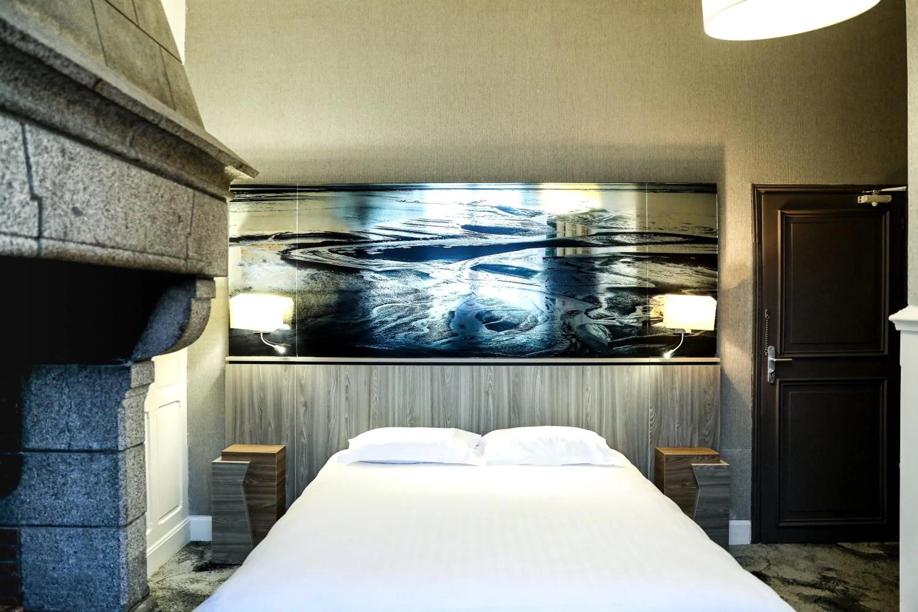 Bedroom, Bed in La Mère Poulard