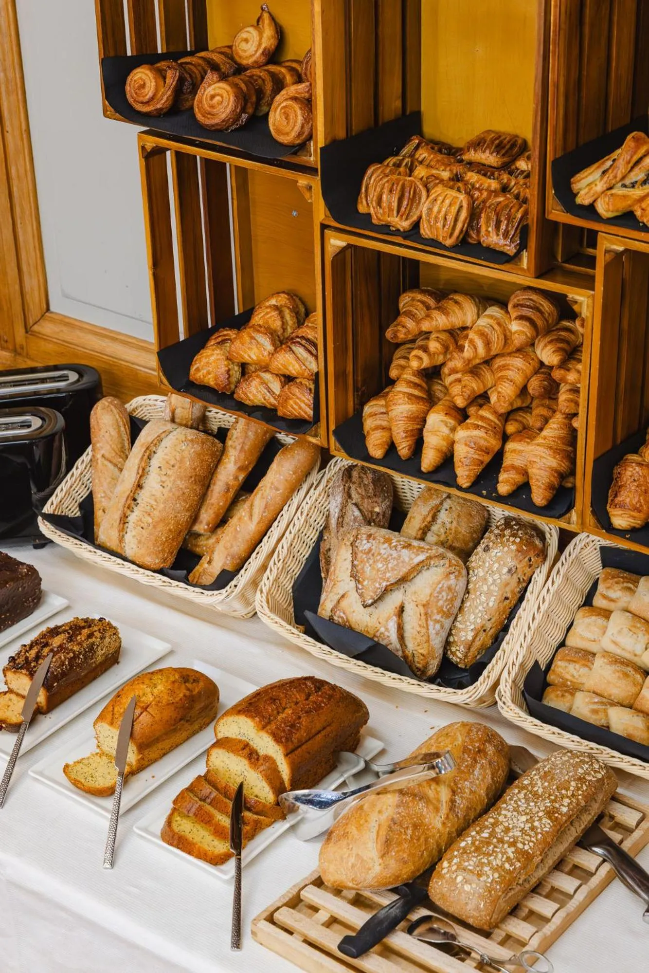 Buffet breakfast in Le Relais Saint Michel