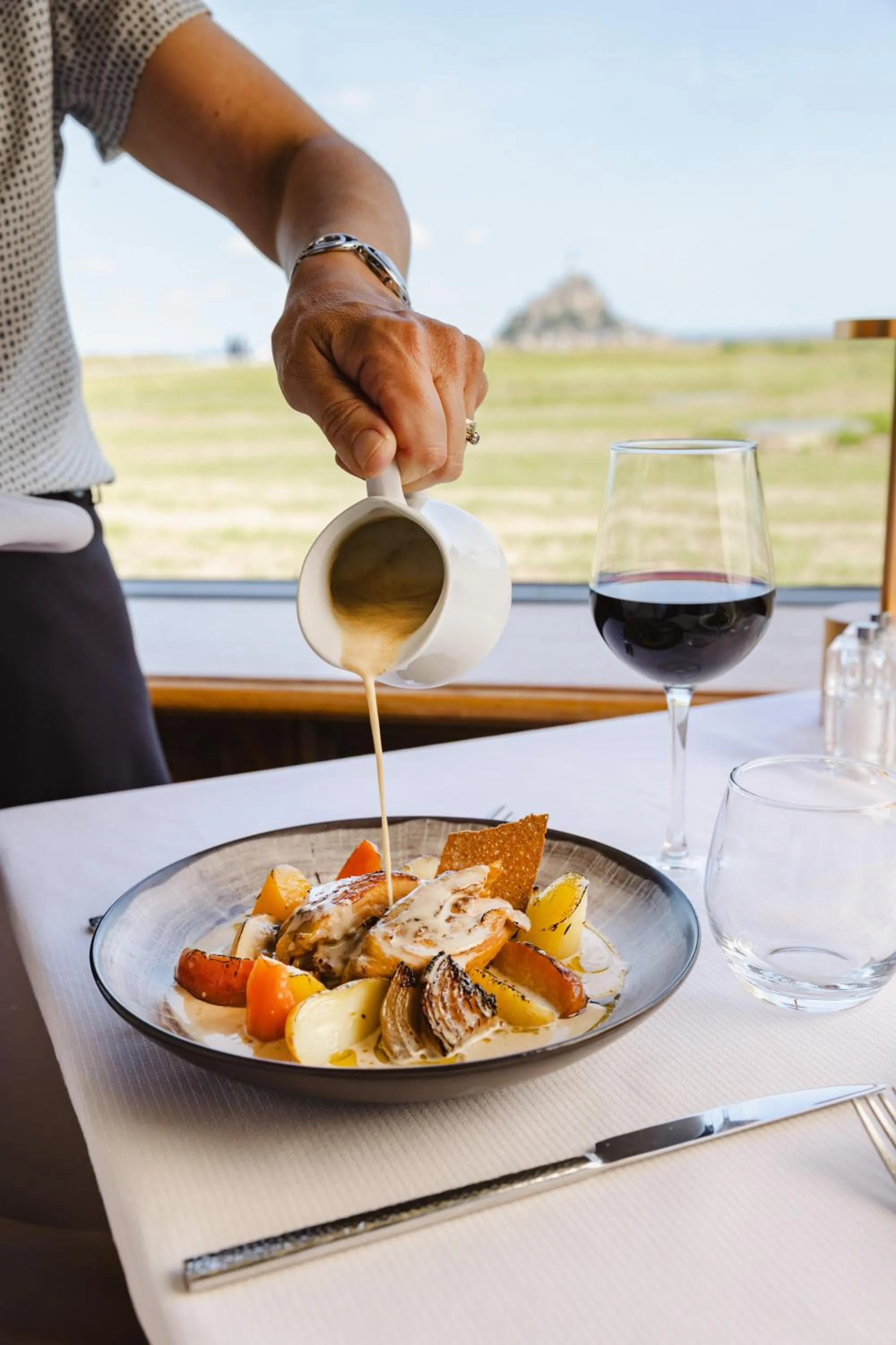 Restaurant/places to eat in Le Relais Saint Michel