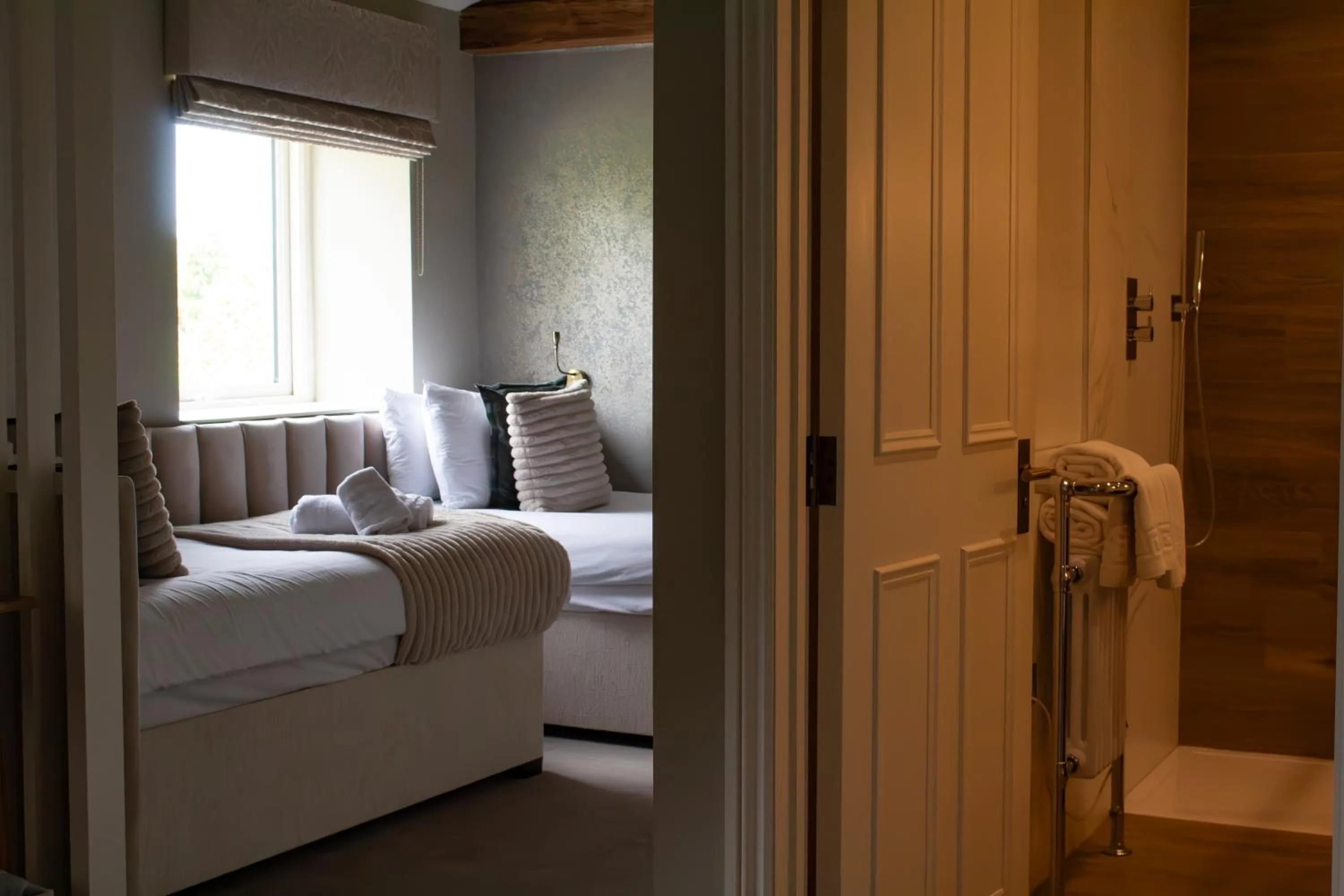 Bed in Manor House Hotel