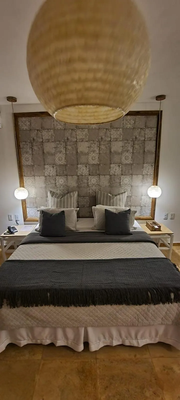 Bed in Hotel Rede Beach