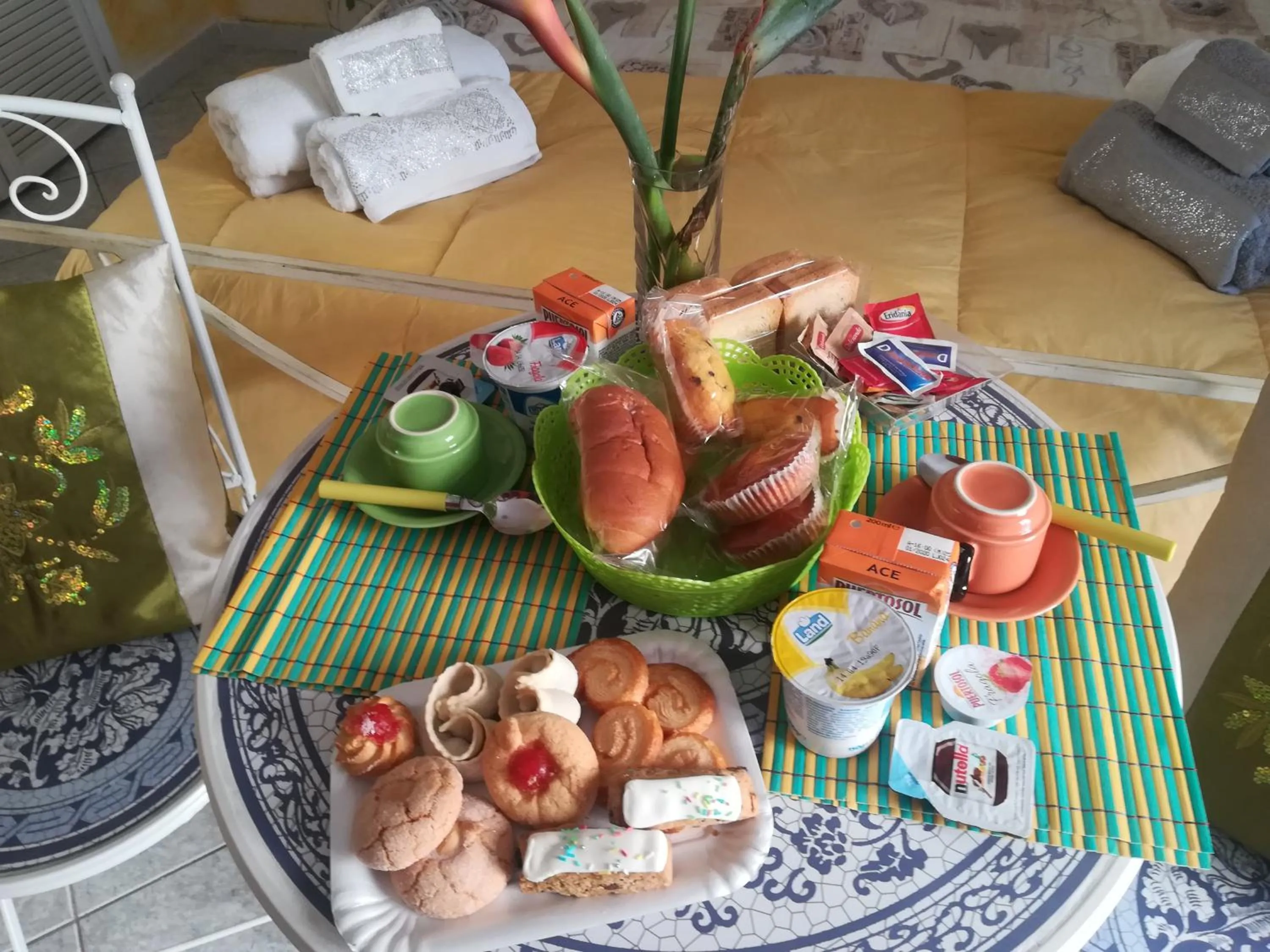 Italian breakfast in B&B Lety