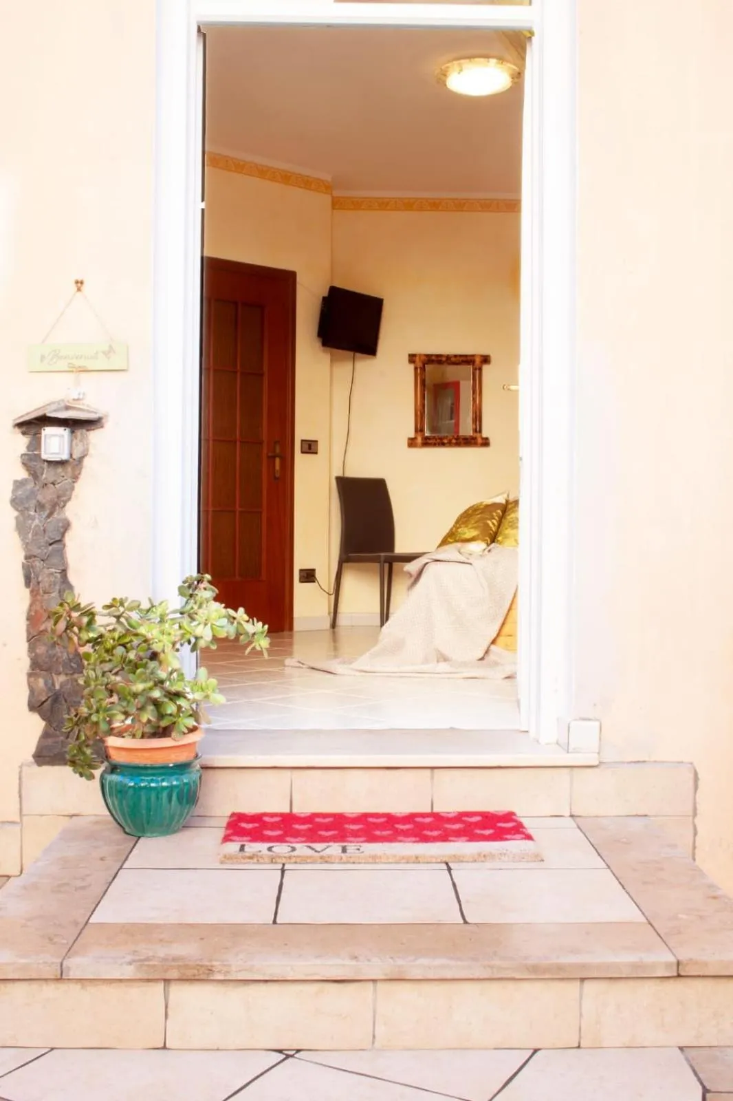 Facade/entrance in B&B Lety