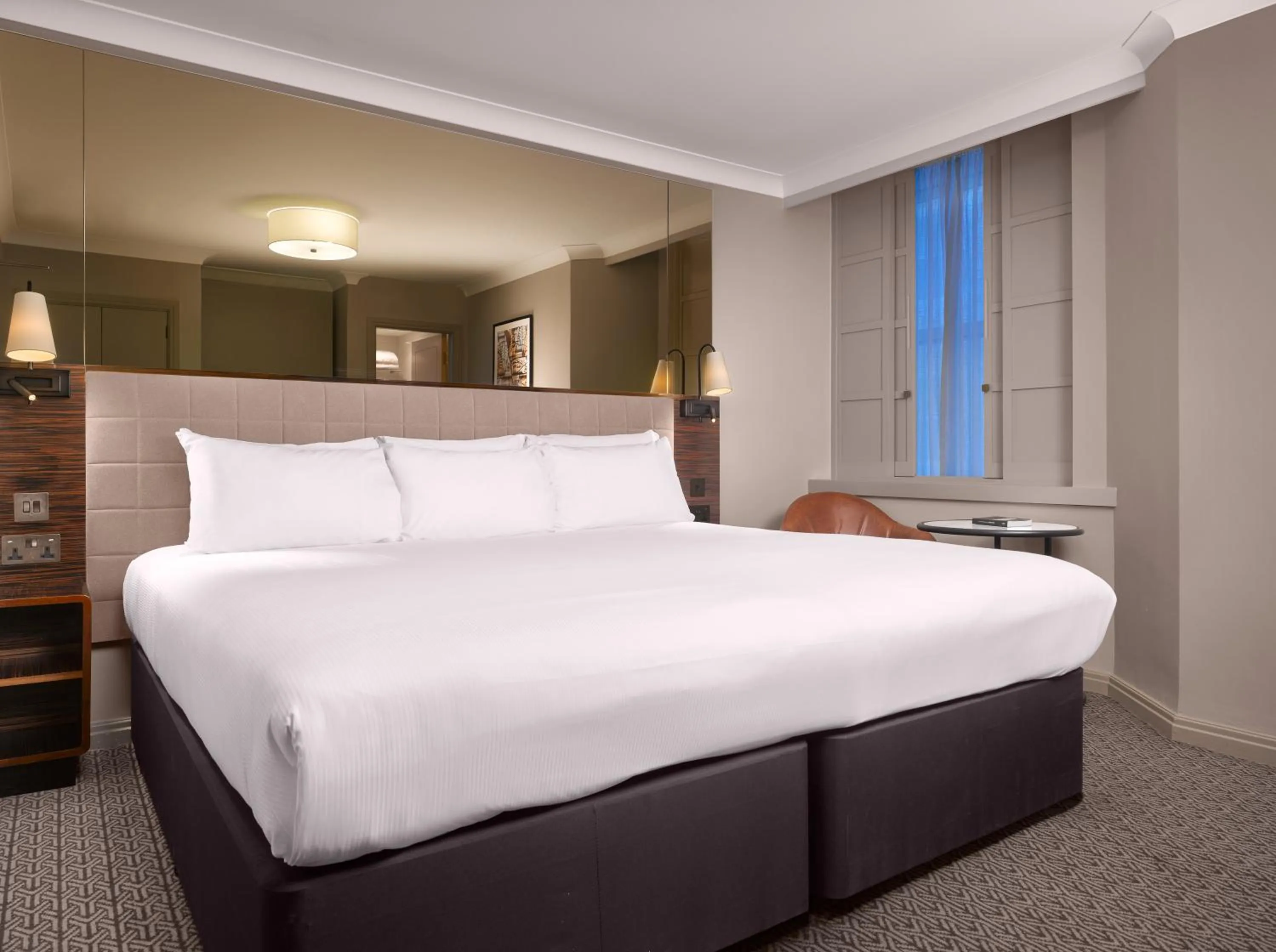 Bed in Strand Palace