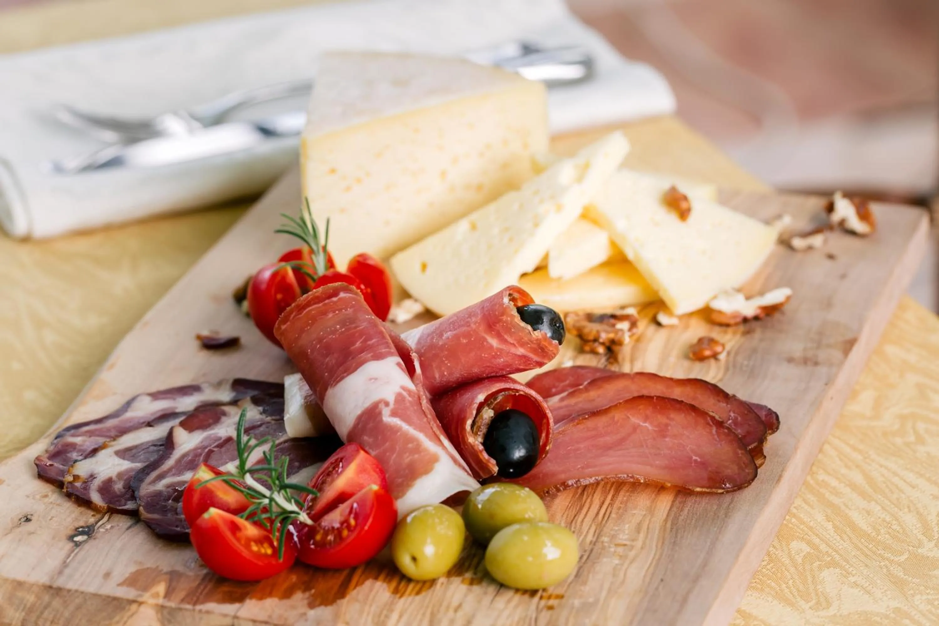 Food close-up in Villa Royal Apartments