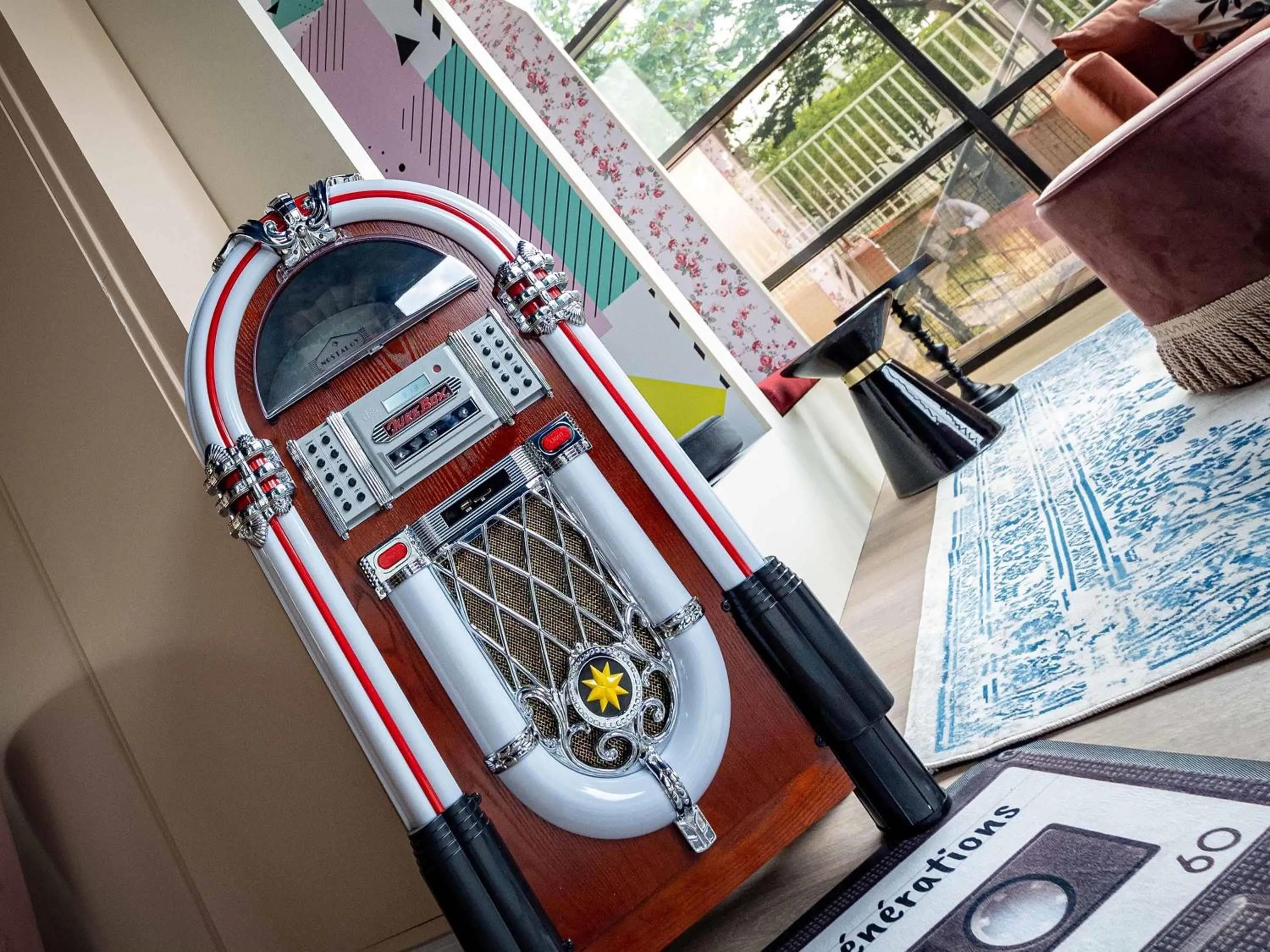 Lounge or bar in Ibis Styles Paris Gennevilliers