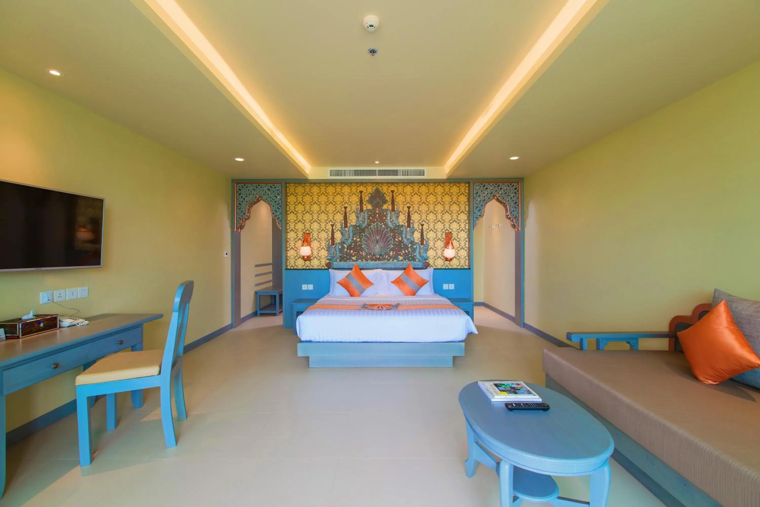 Bedroom, Bed in Maikhao Palm Beach Resort - SHA Plus