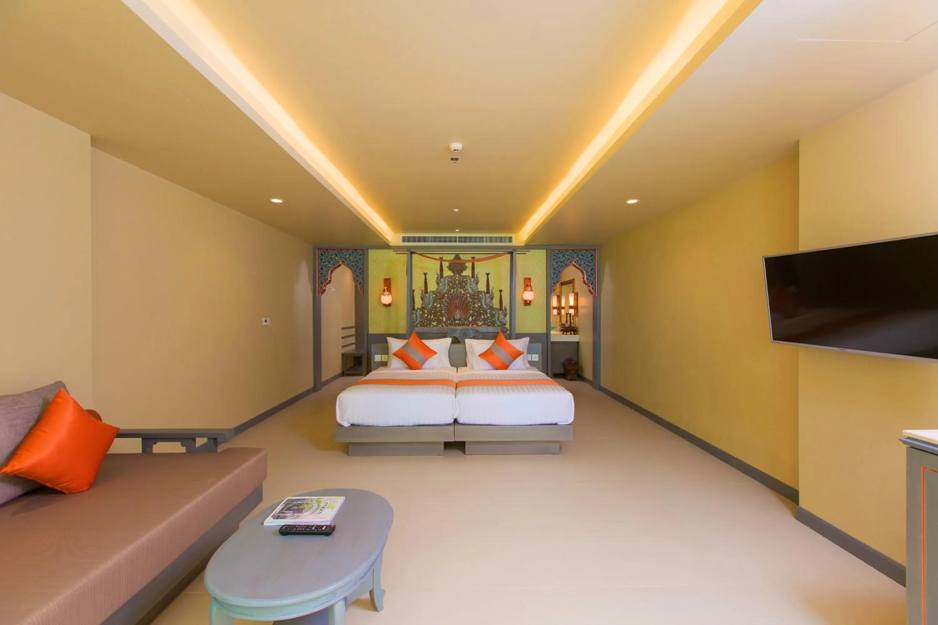 Bed in Maikhao Palm Beach Resort - SHA Plus