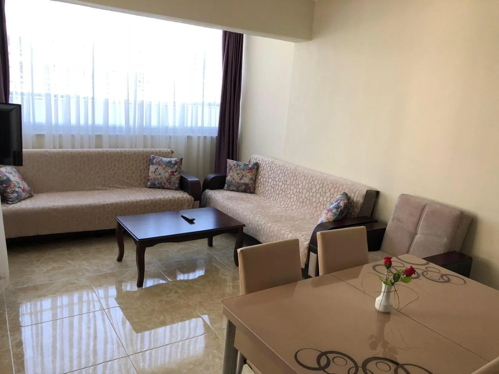 Living room in Agva Apart Otel