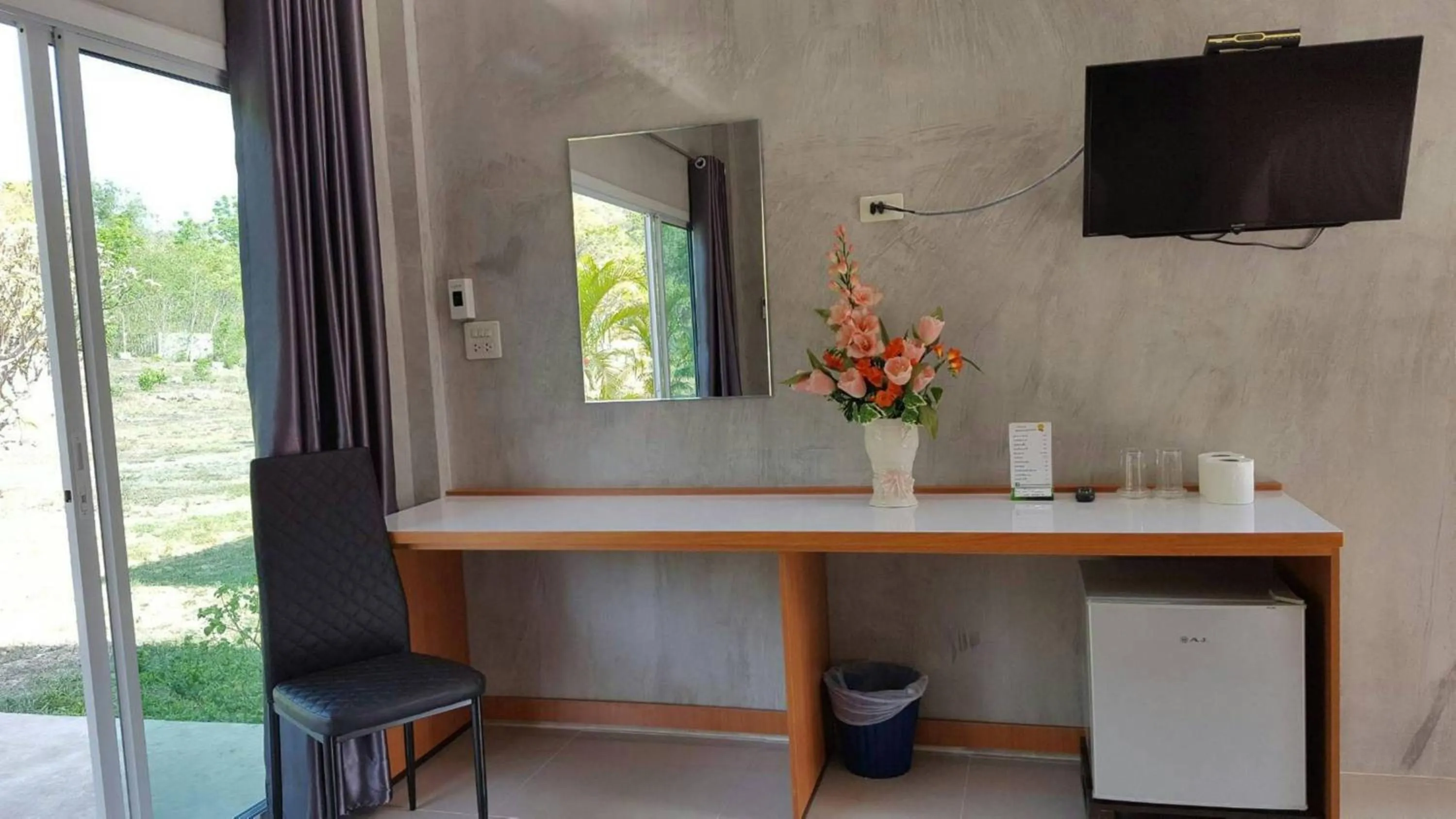 Decorative detail in Phurang Hill Resort