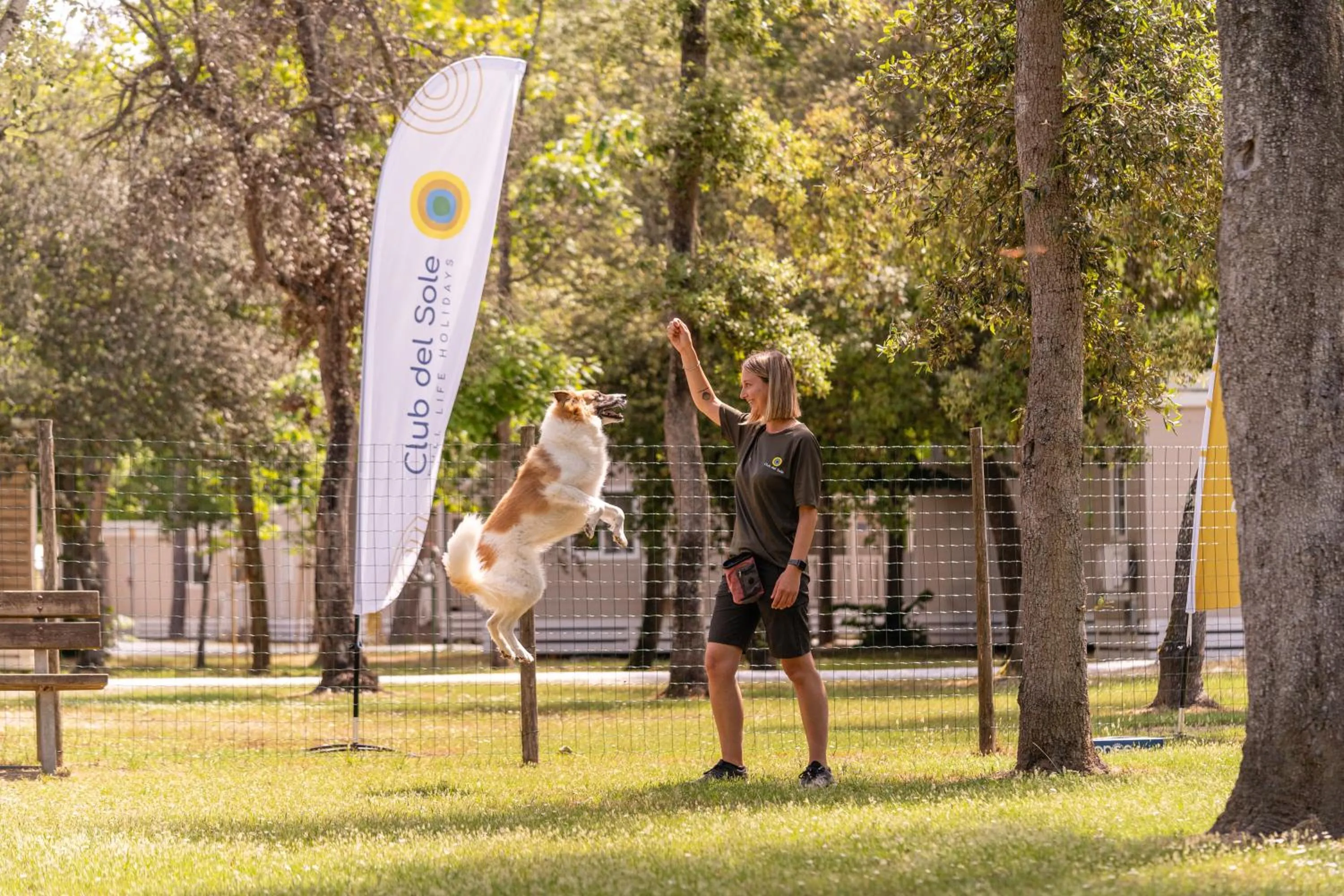 Garden in Club del Sole Viareggio Family Collection