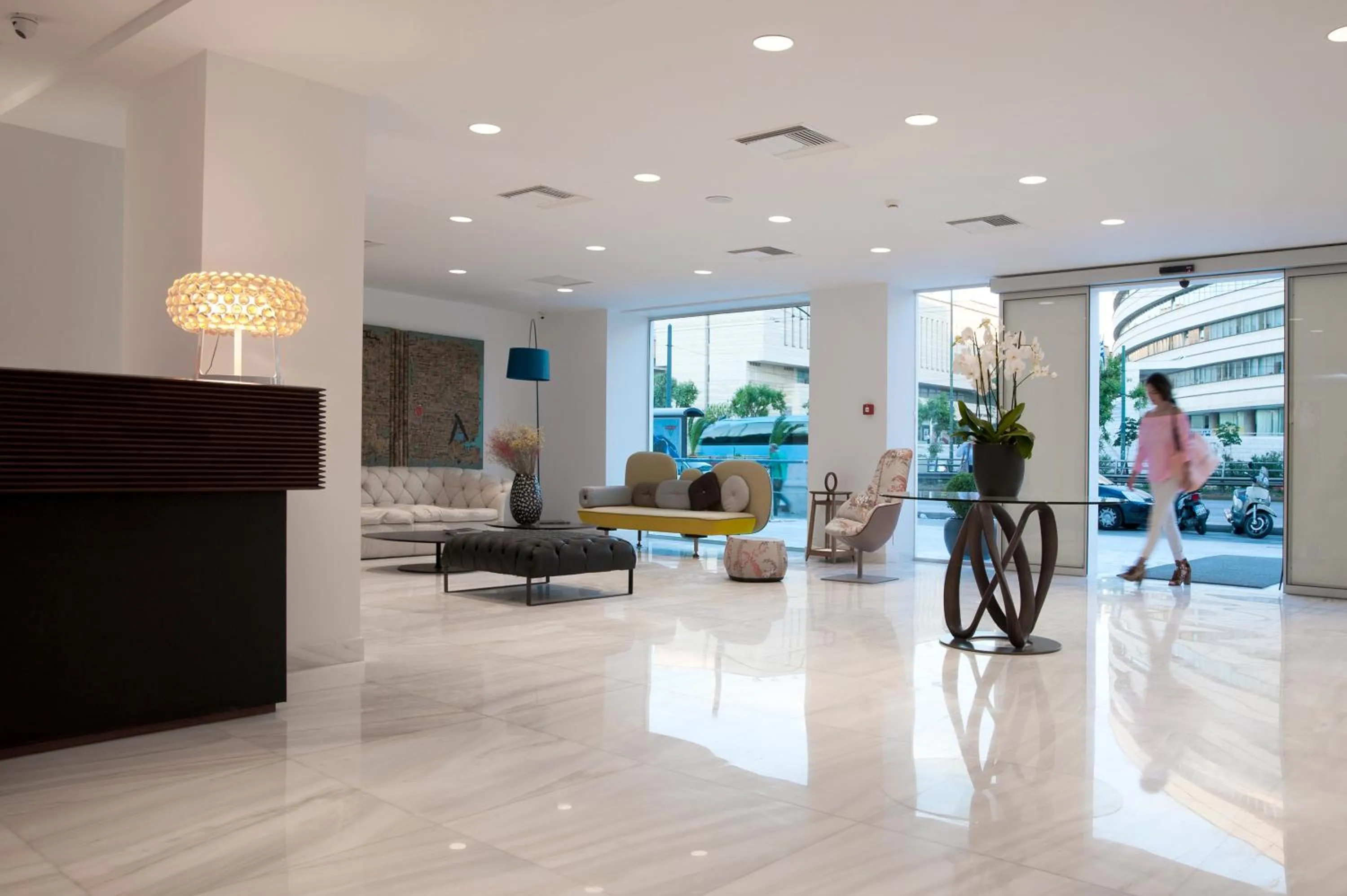 Lobby or reception in Athenaeum Grand Hotel