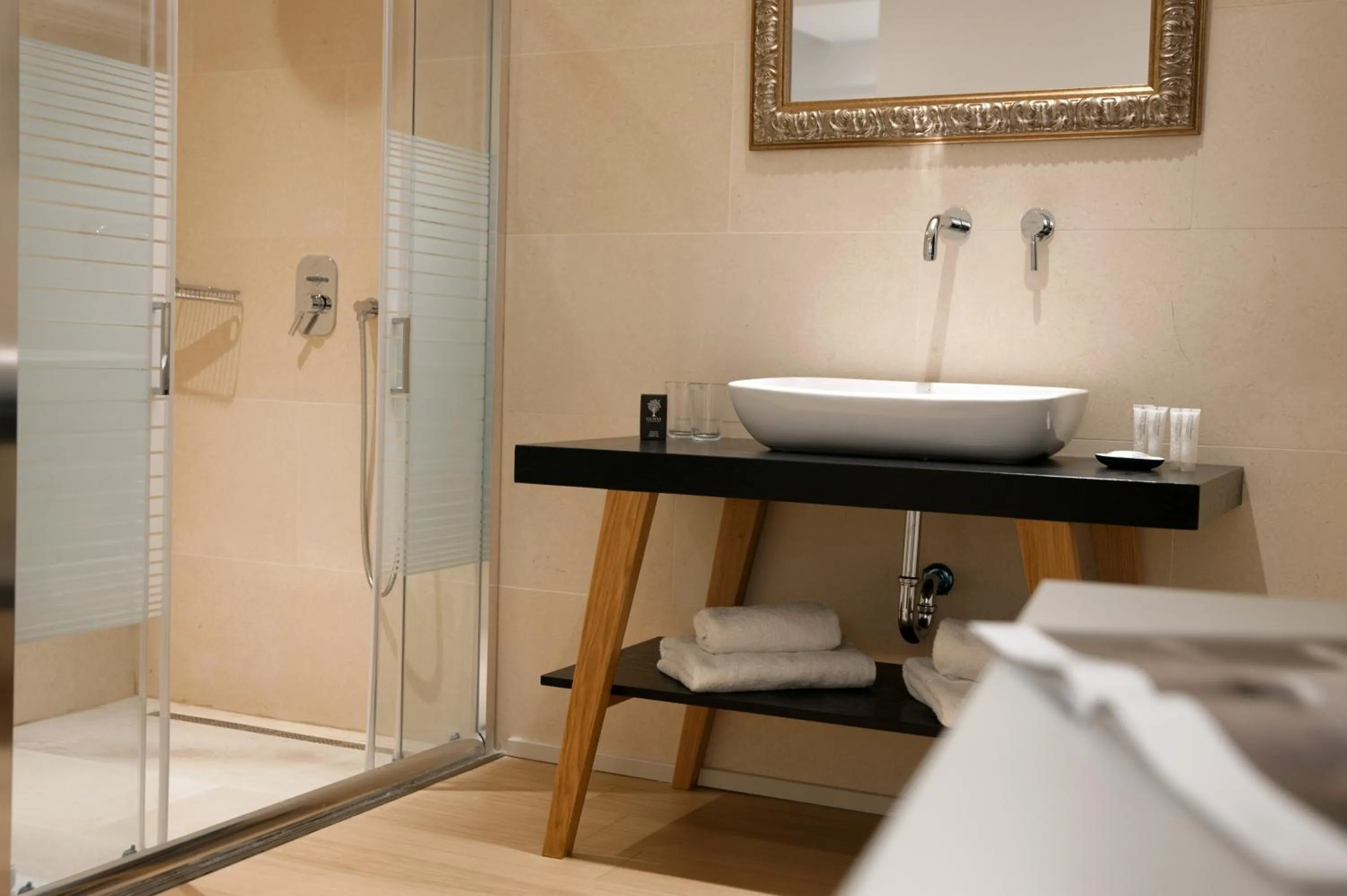 Shower in Athenaeum Grand Hotel