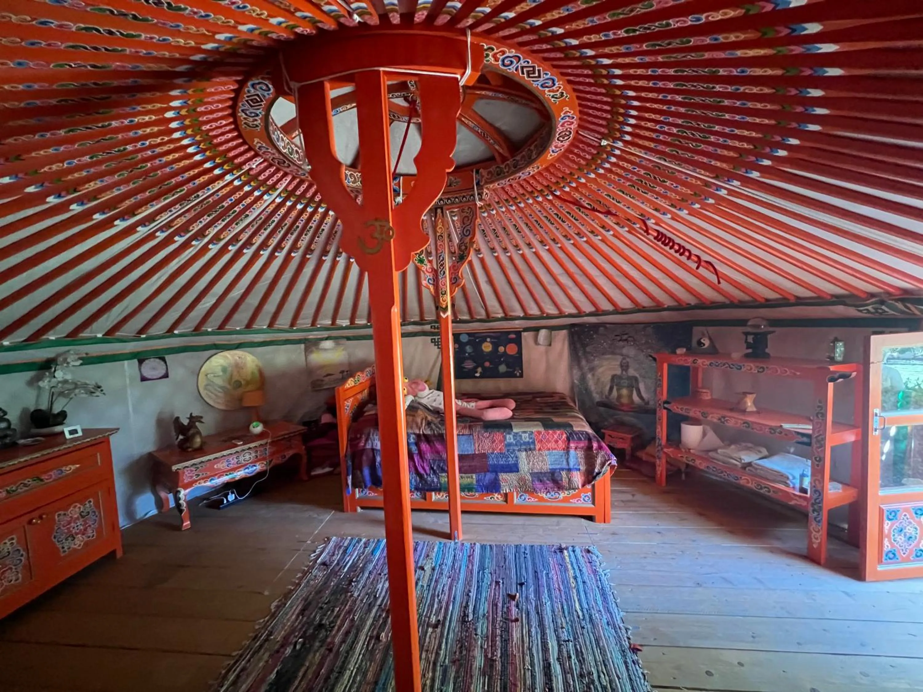 Bed in Bastide du Bonheur Saint Donat