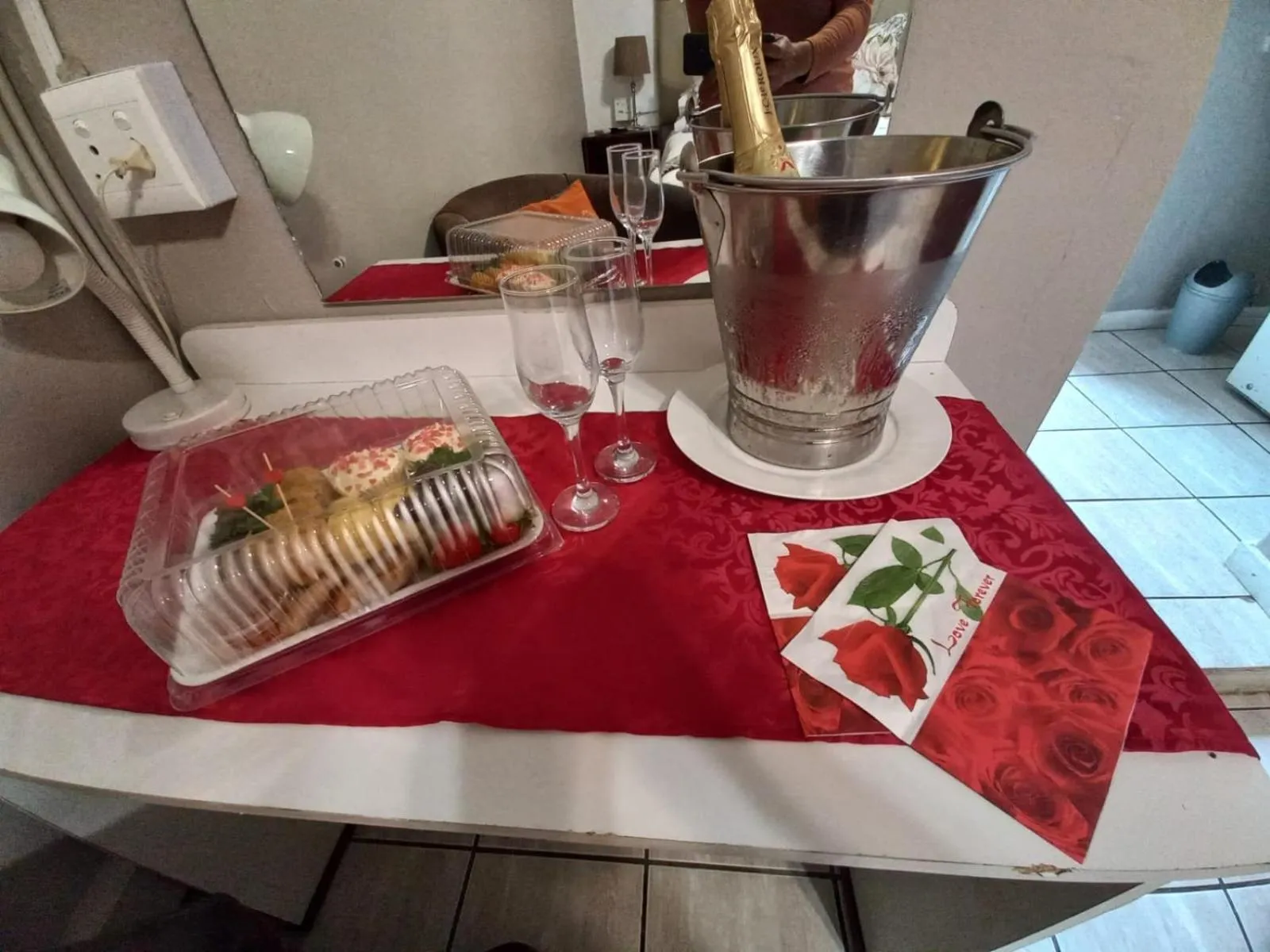 Food in Lavender Lane