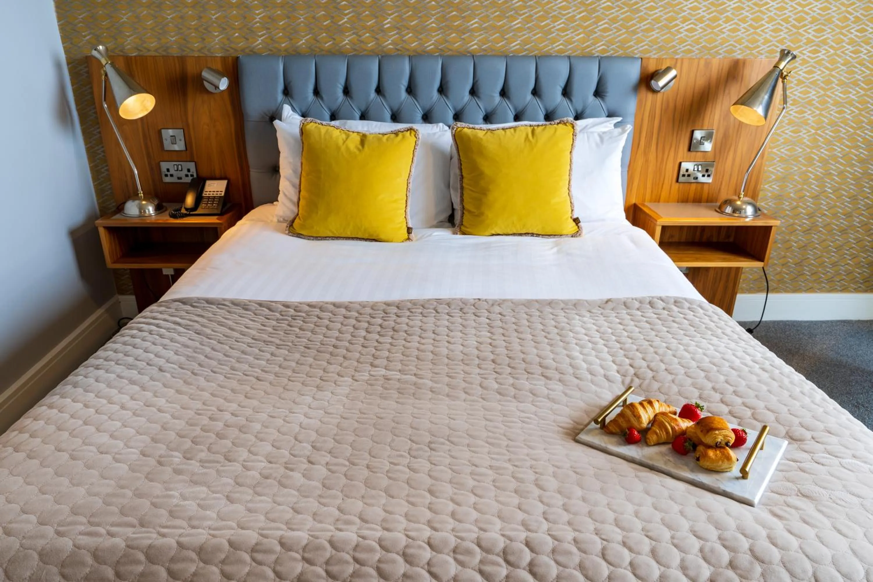 Bed in Majestic Hotel