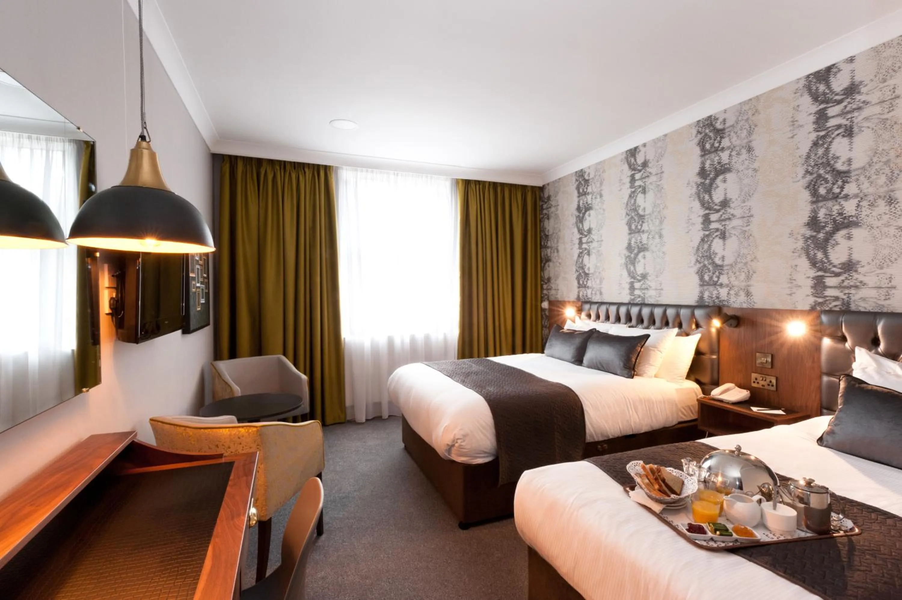 Bed in Majestic Hotel