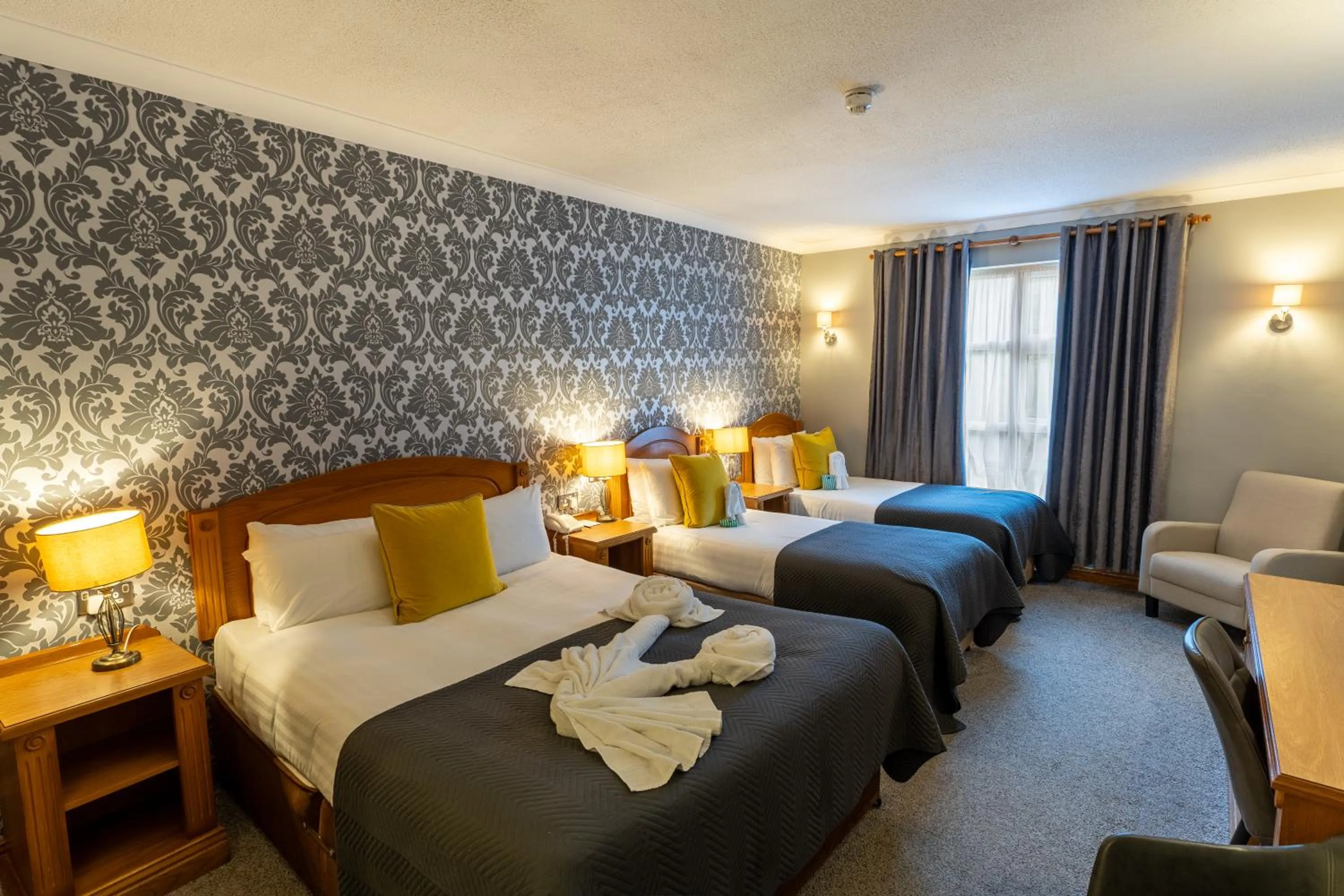 Bed in Majestic Hotel