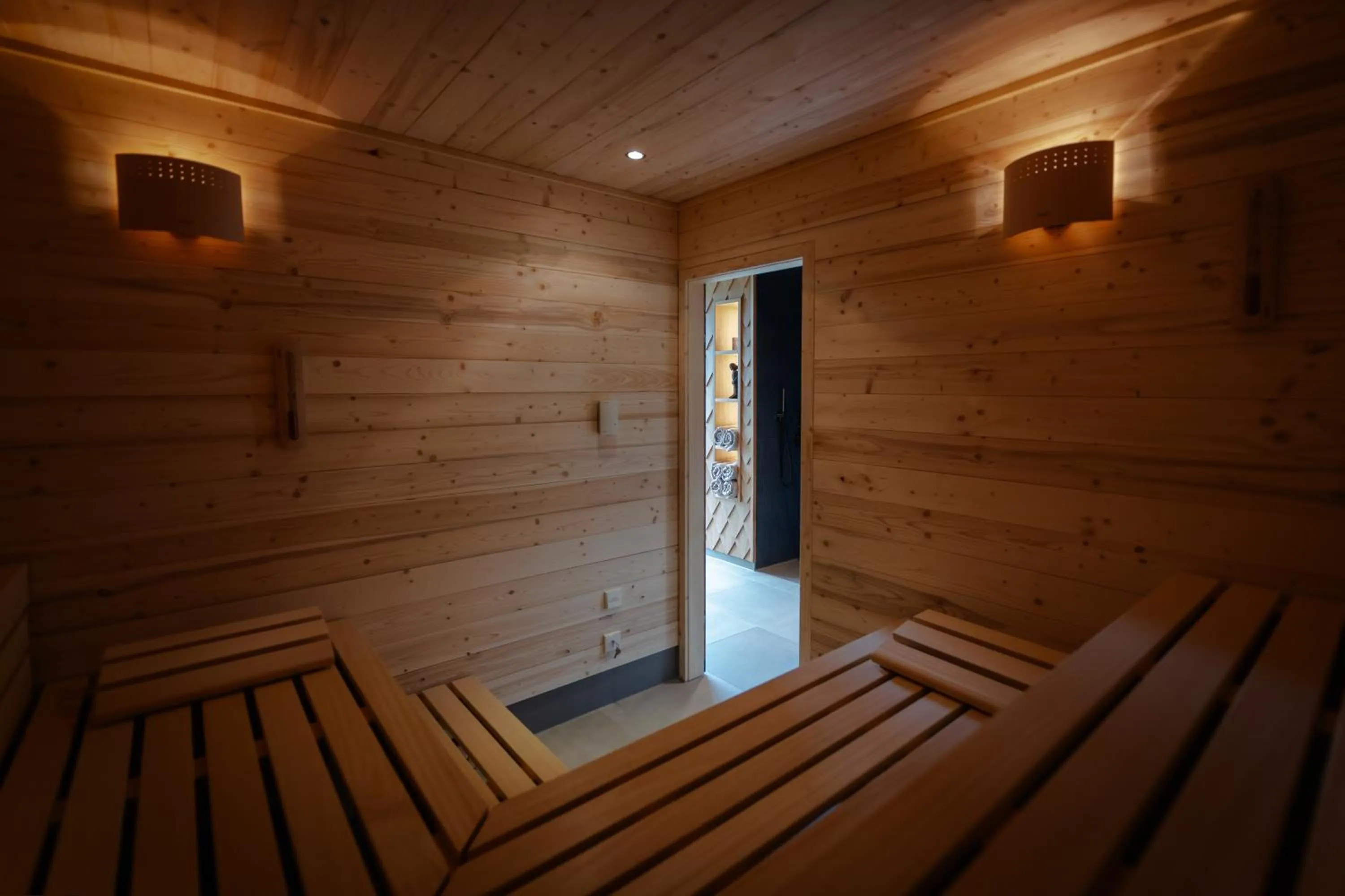 Sauna in Thöles Hotel Bücken