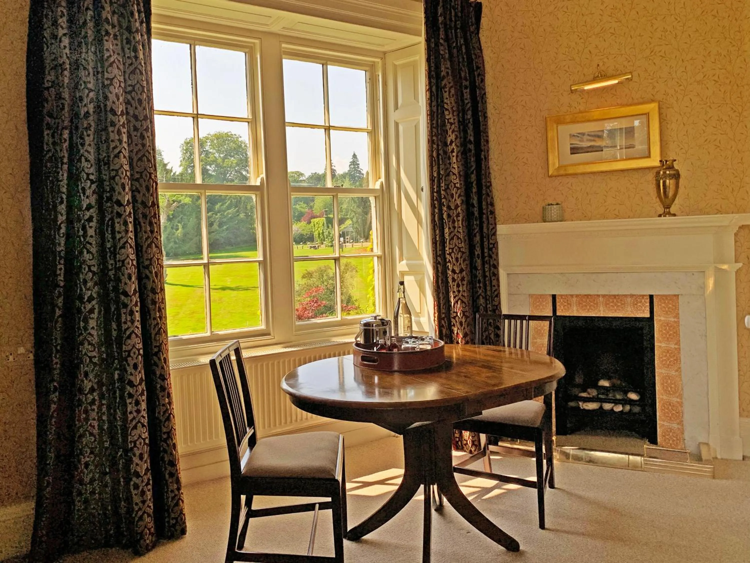 Dining area in Swinton Park