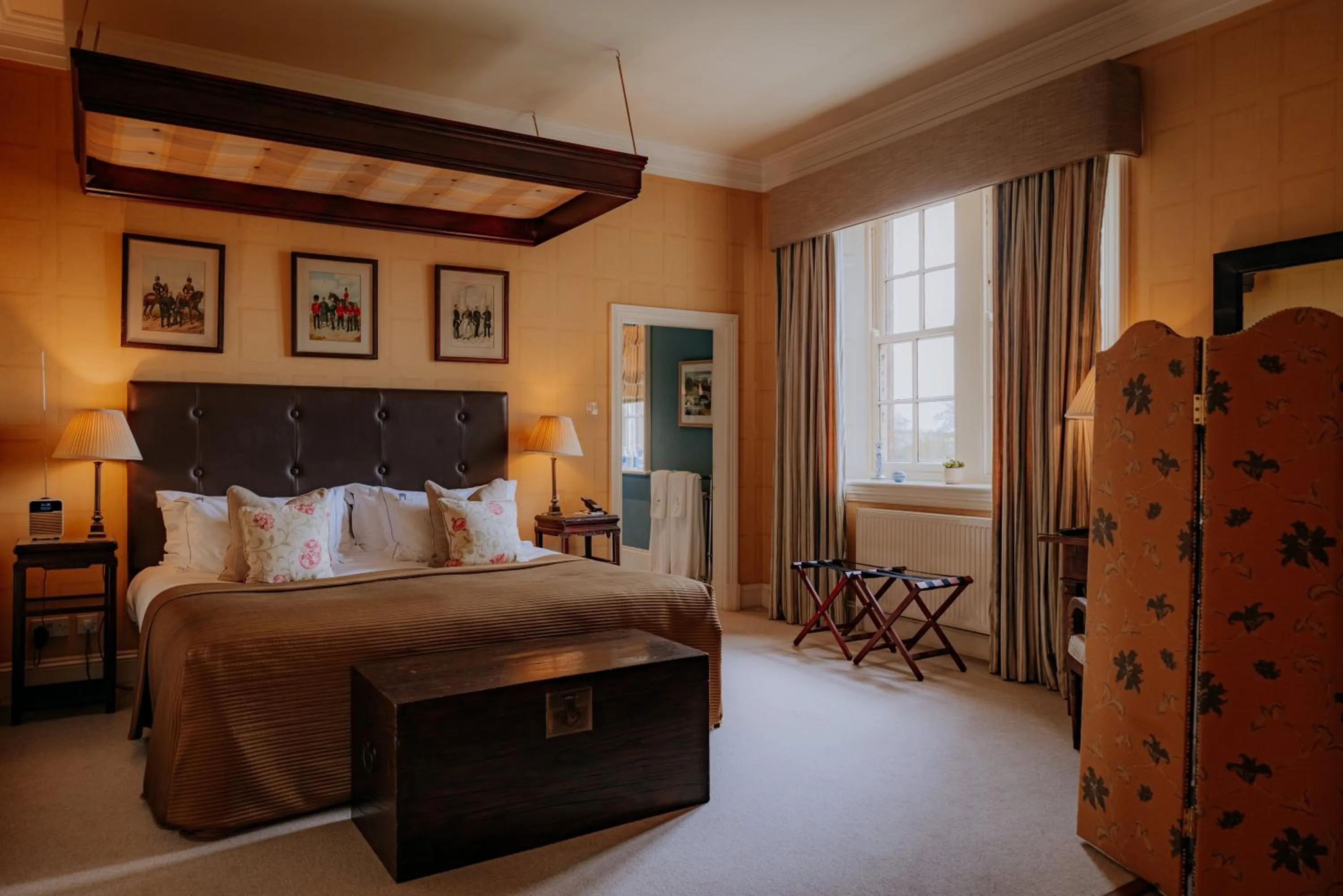 Bedroom, Bed in Swinton Park